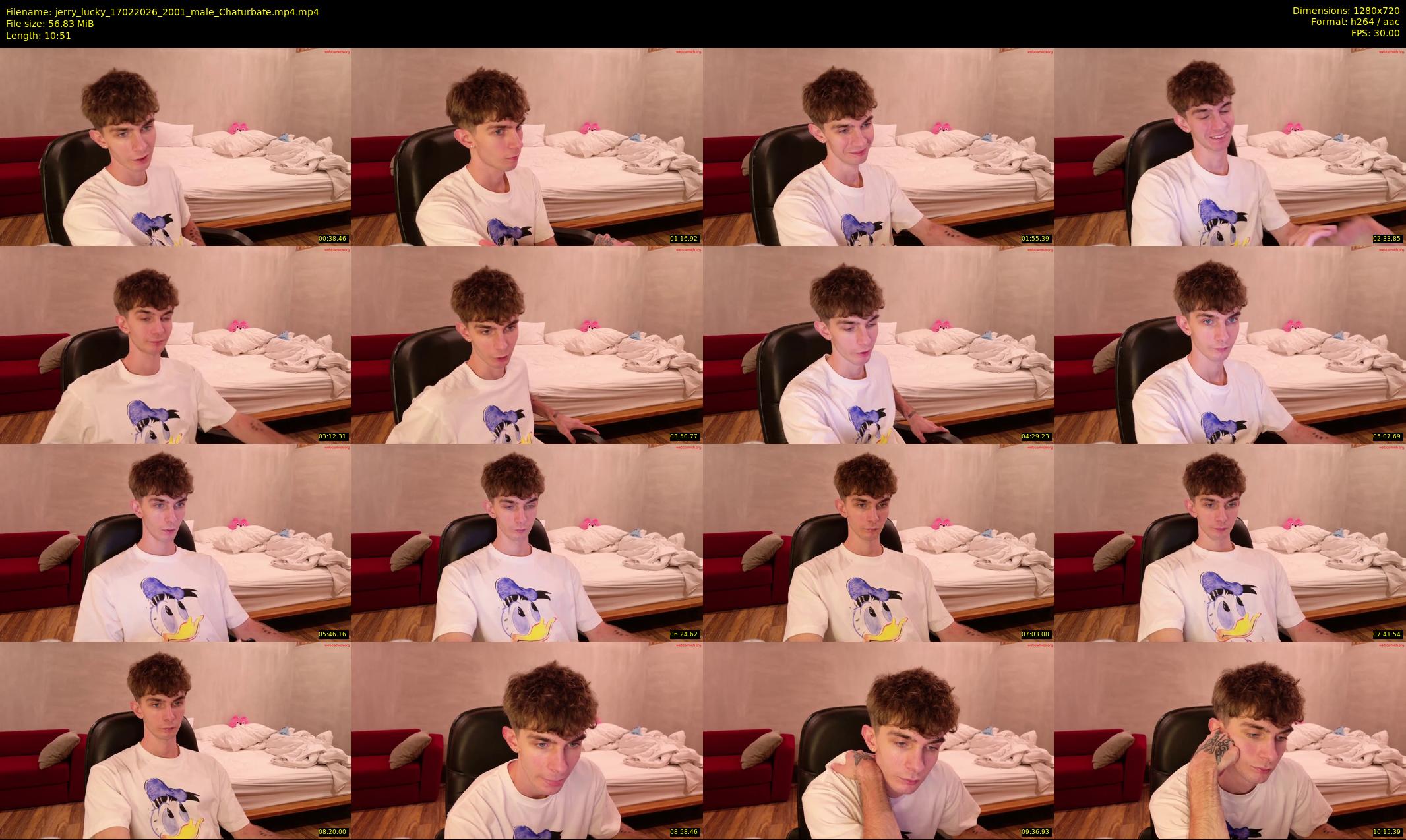 jerry_lucky — 11 minute Chaturbate male cam show recording, 720p, Feb 17, 2026