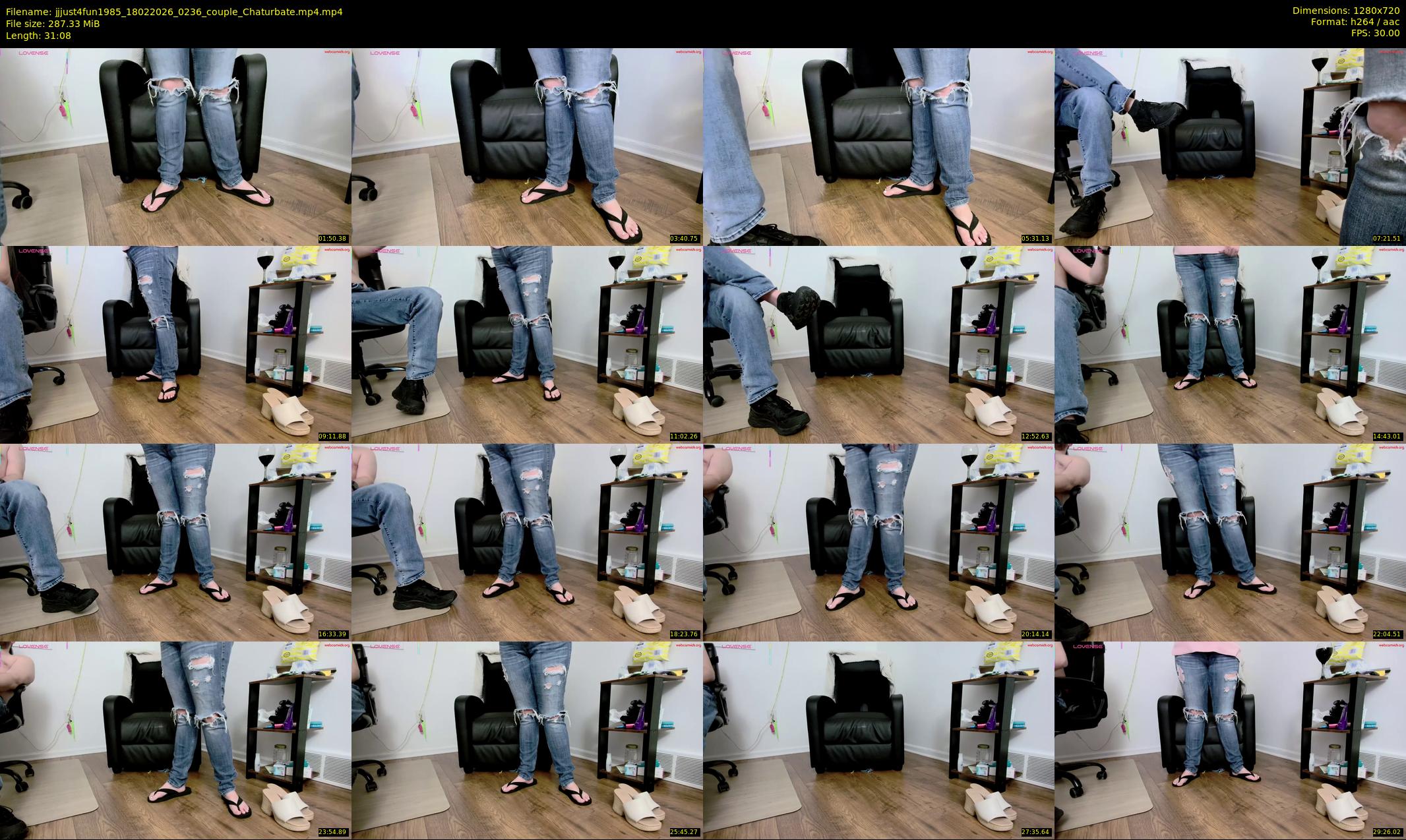 jjjust4fun1985 — 32 minute Chaturbate couple cam show recording, 720p, Feb 18, 2026