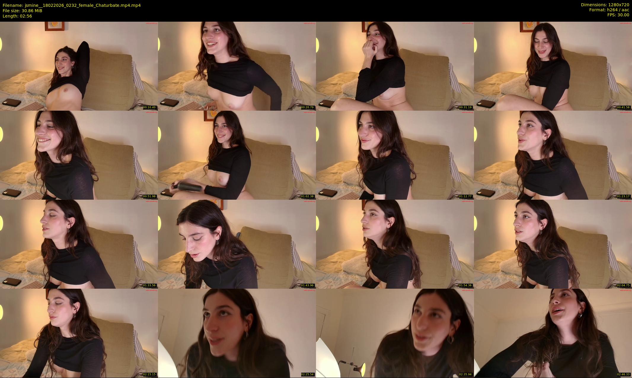 jsmine_ — 3 minute Chaturbate female cam show recording, 720p, Feb 18, 2026