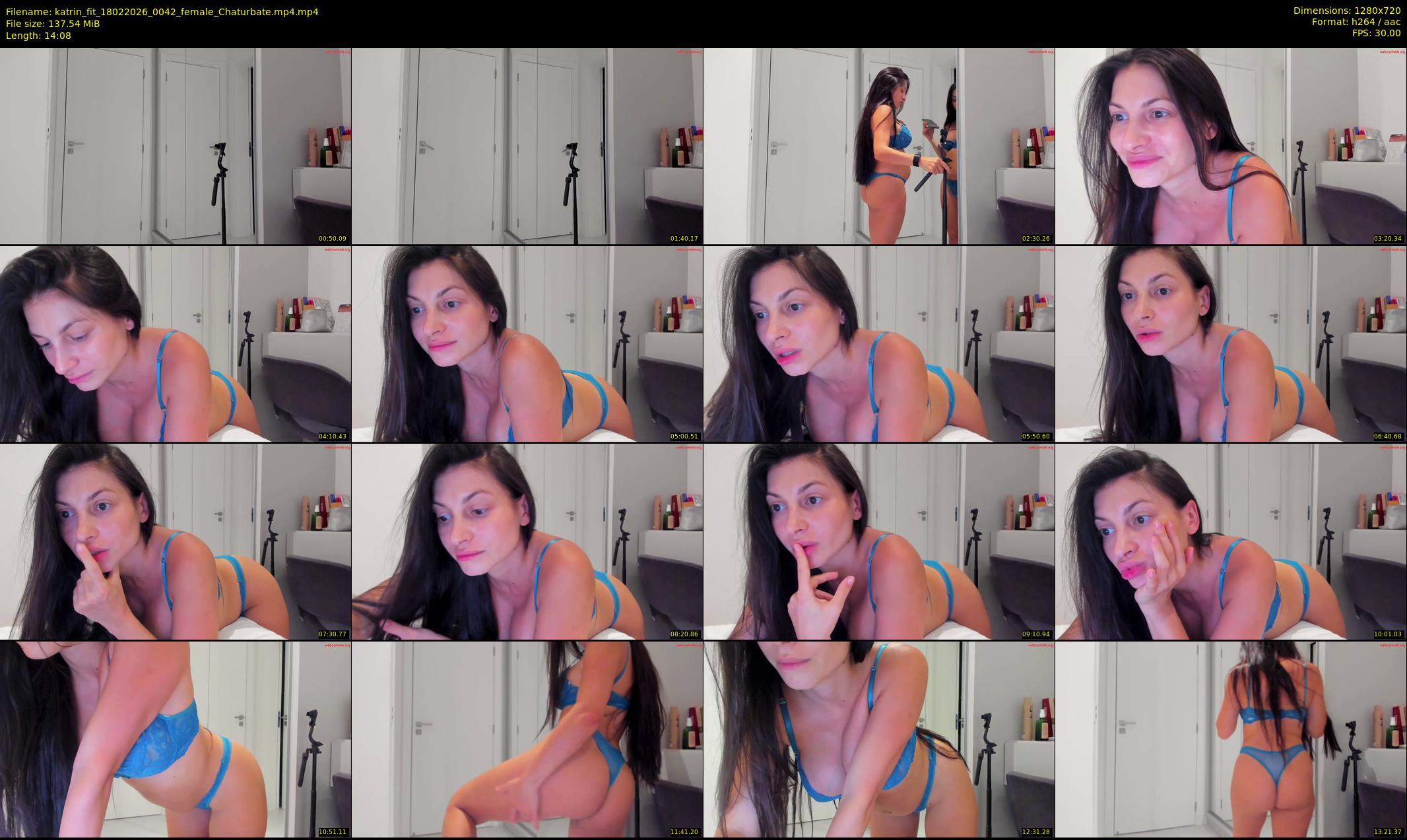 katrin_fit — 15 minute Chaturbate female cam show recording, 720p, Feb 18, 2026