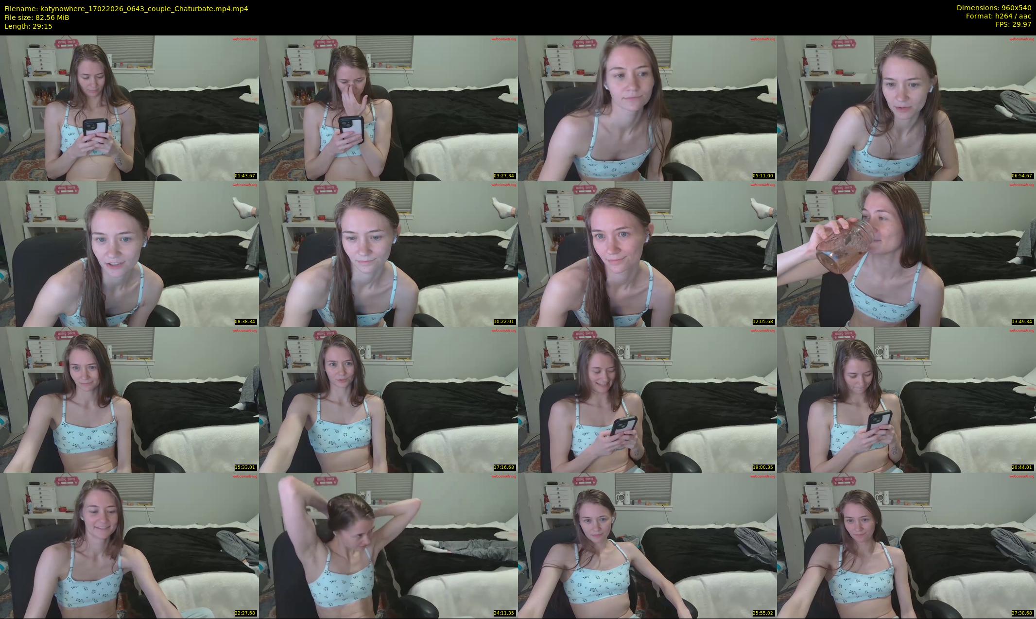 katynowhere — 30 minute Chaturbate female cam show recording, 480p, Feb 17, 2026