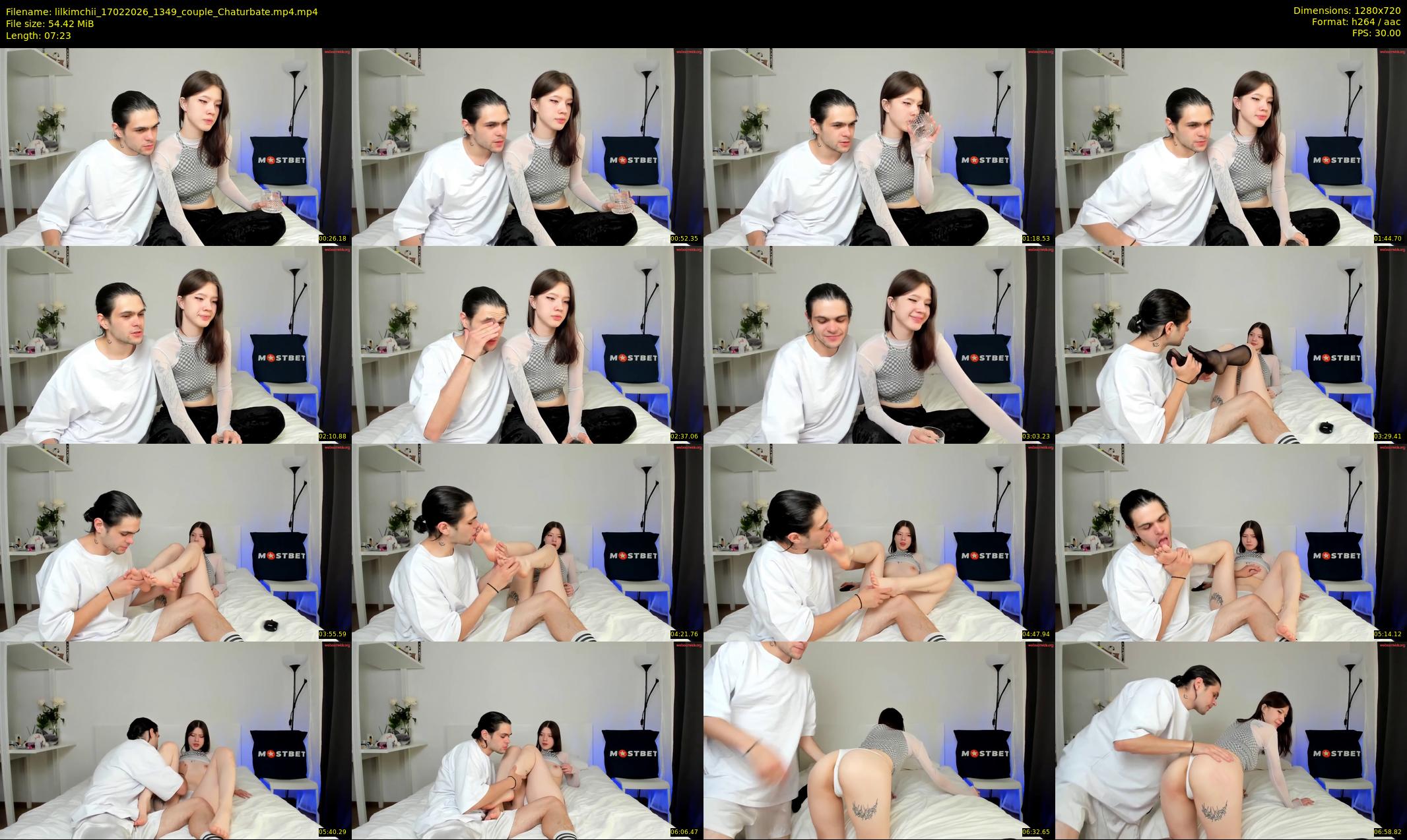 lilkimchii — 8 minute Chaturbate couple cam show recording, 720p, Feb 17, 2026