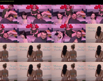 maliinka — 4 minute Chaturbate couple cam show recording, 720p, Feb 17, 2026