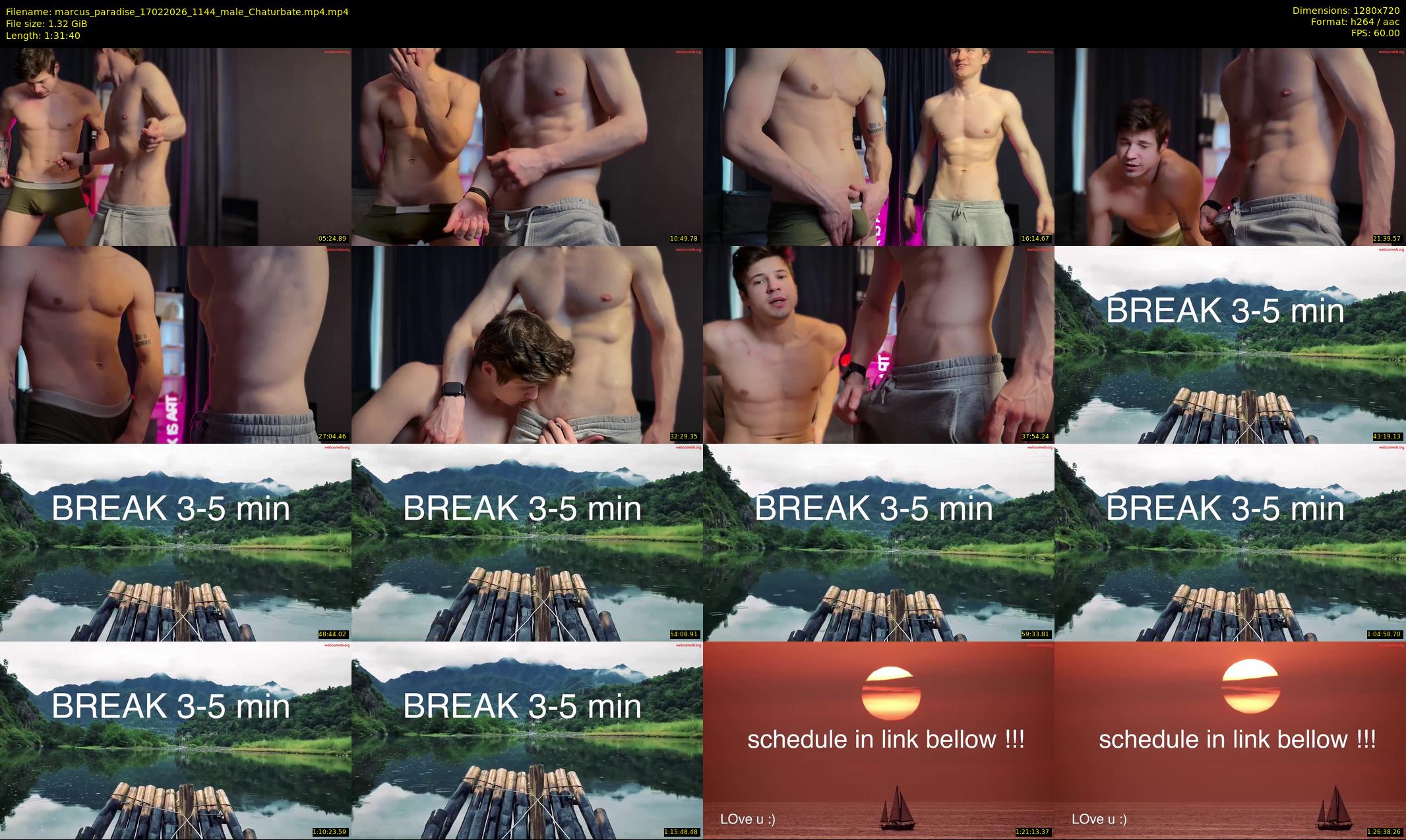 marcus_paradise — 92 minute Chaturbate male cam show recording, 720p, Feb 17, 2026