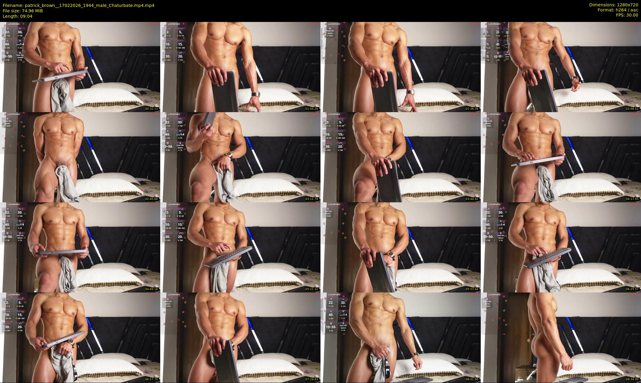 patrick_brown_ — 10 minute Chaturbate male cam show recording, 720p, Feb 17, 2026