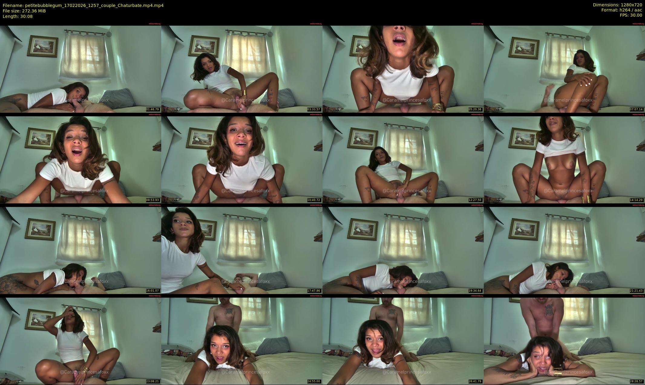 petitebubblegum — 31 minute Chaturbate couple cam show recording, 720p, Feb 17, 2026