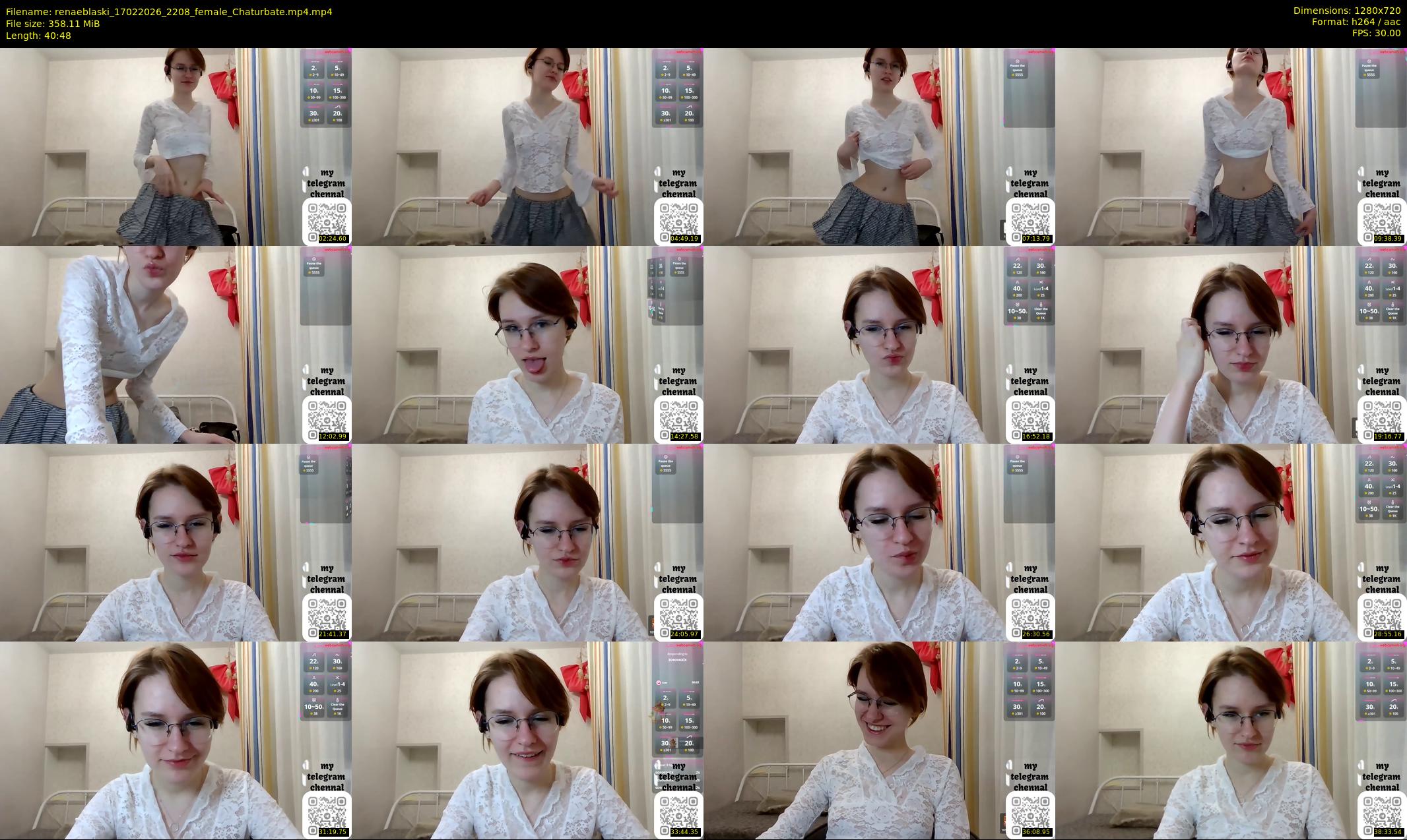 renaeblaski — 41 minute Chaturbate female cam show recording, 720p, Feb 17, 2026