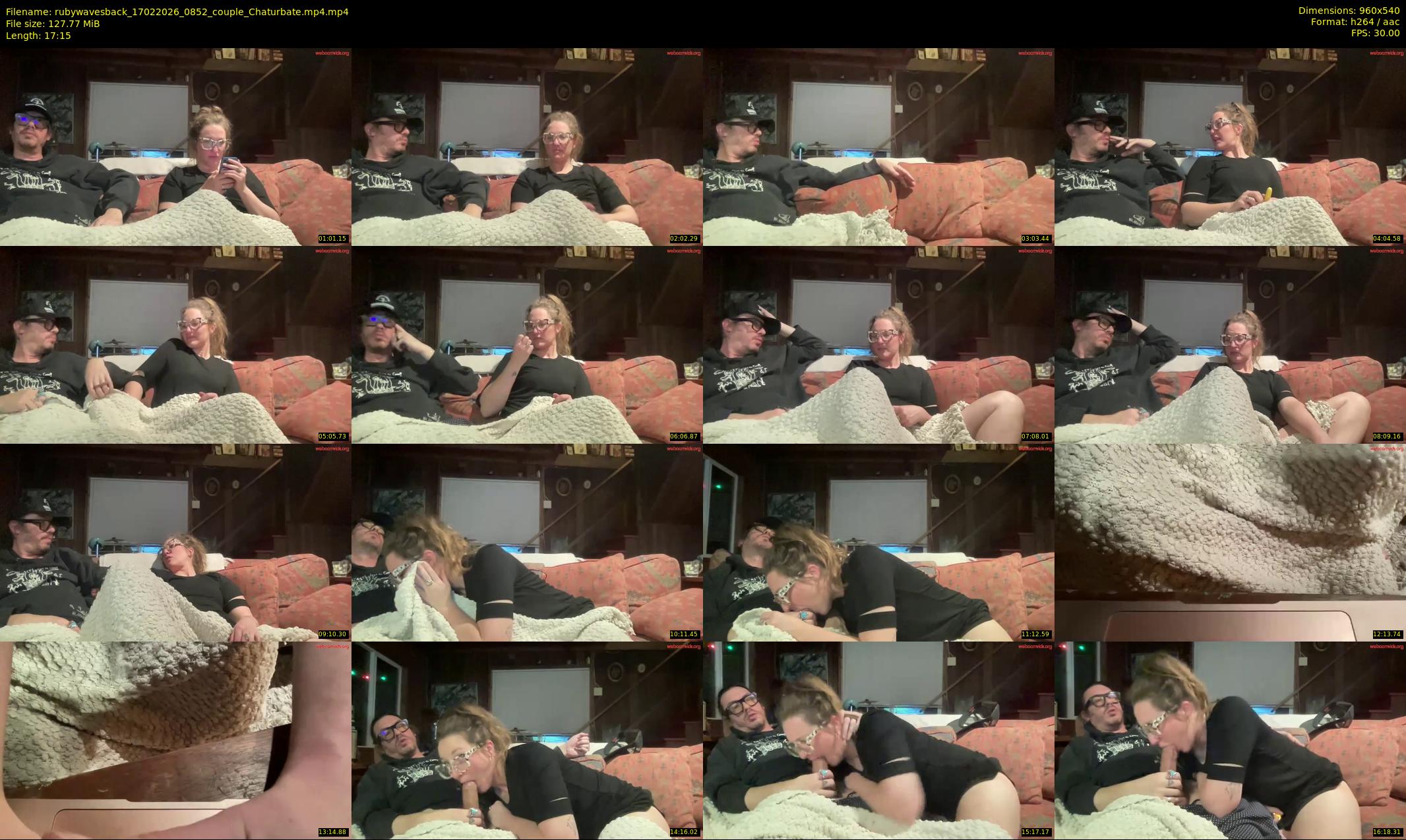 rubywavesback — 18 minute Chaturbate couple cam show recording, 480p, Feb 17, 2026