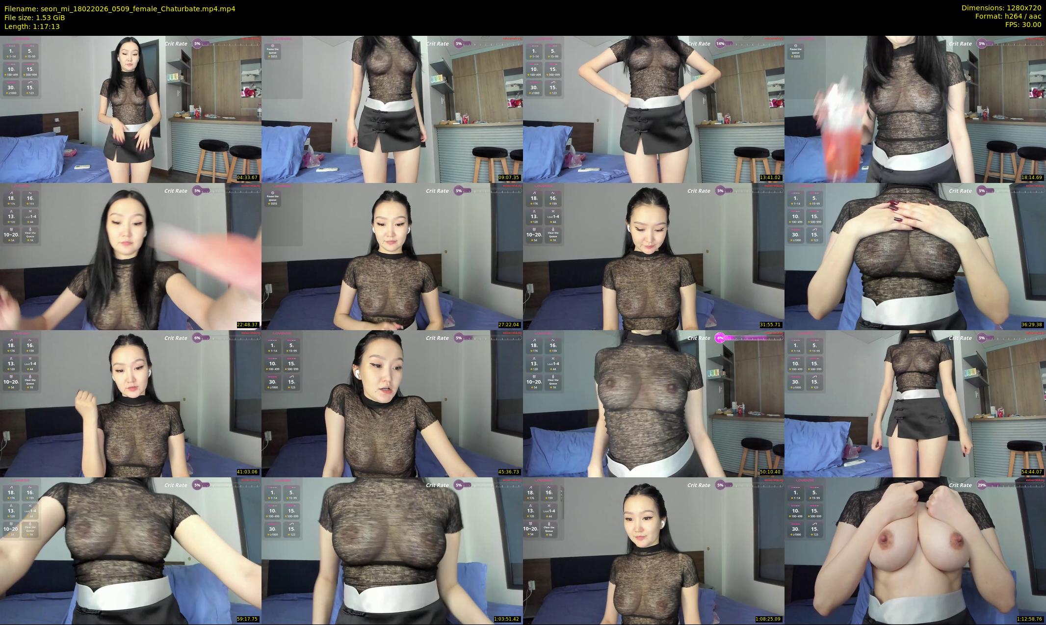 seon_mi — 78 minute Chaturbate female cam show recording, 720p, Feb 18, 2026