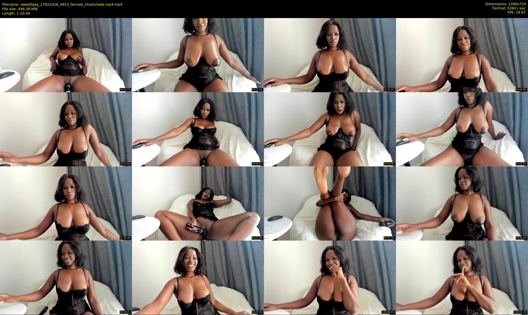 sweetlipsy — 71 minute Chaturbate female cam show recording, 720p, Feb 17, 2026