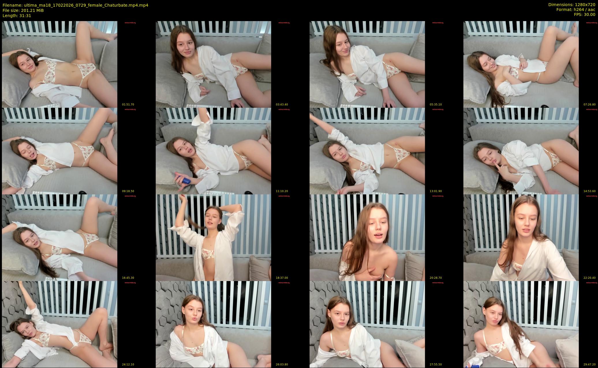 ultima_ma18 — 32 minute Chaturbate female cam show recording, 720p, Feb 17, 2026