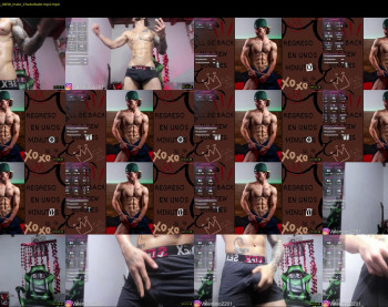 valentino2201 — 55 minute Chaturbate male cam show recording, 720p, Feb 17, 2026
