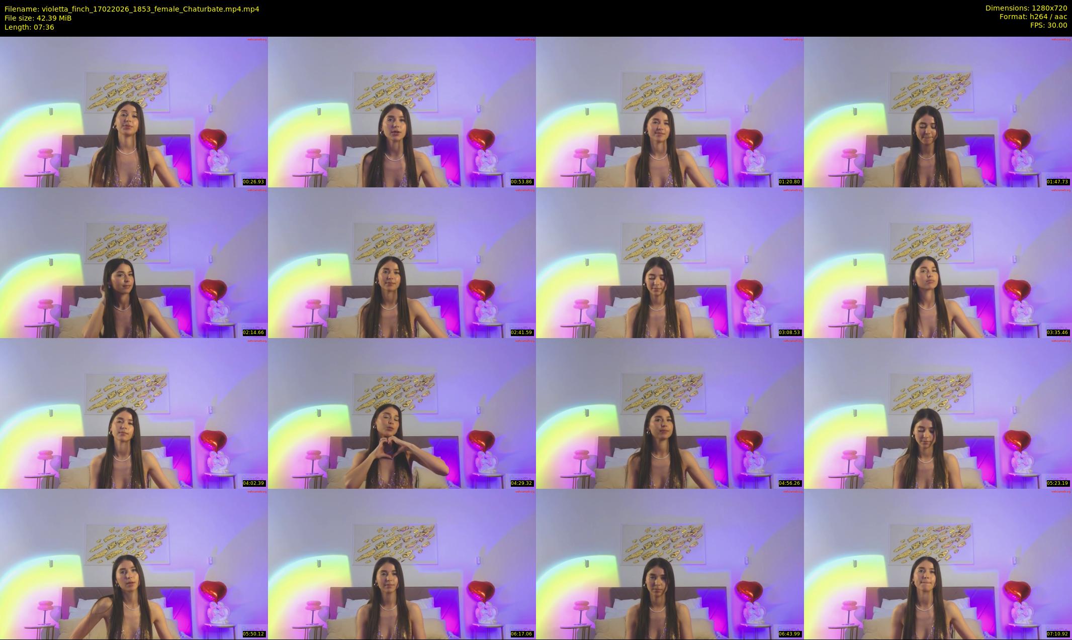 violetta_finch — 8 minute Chaturbate female cam show recording, 720p, Feb 17, 2026