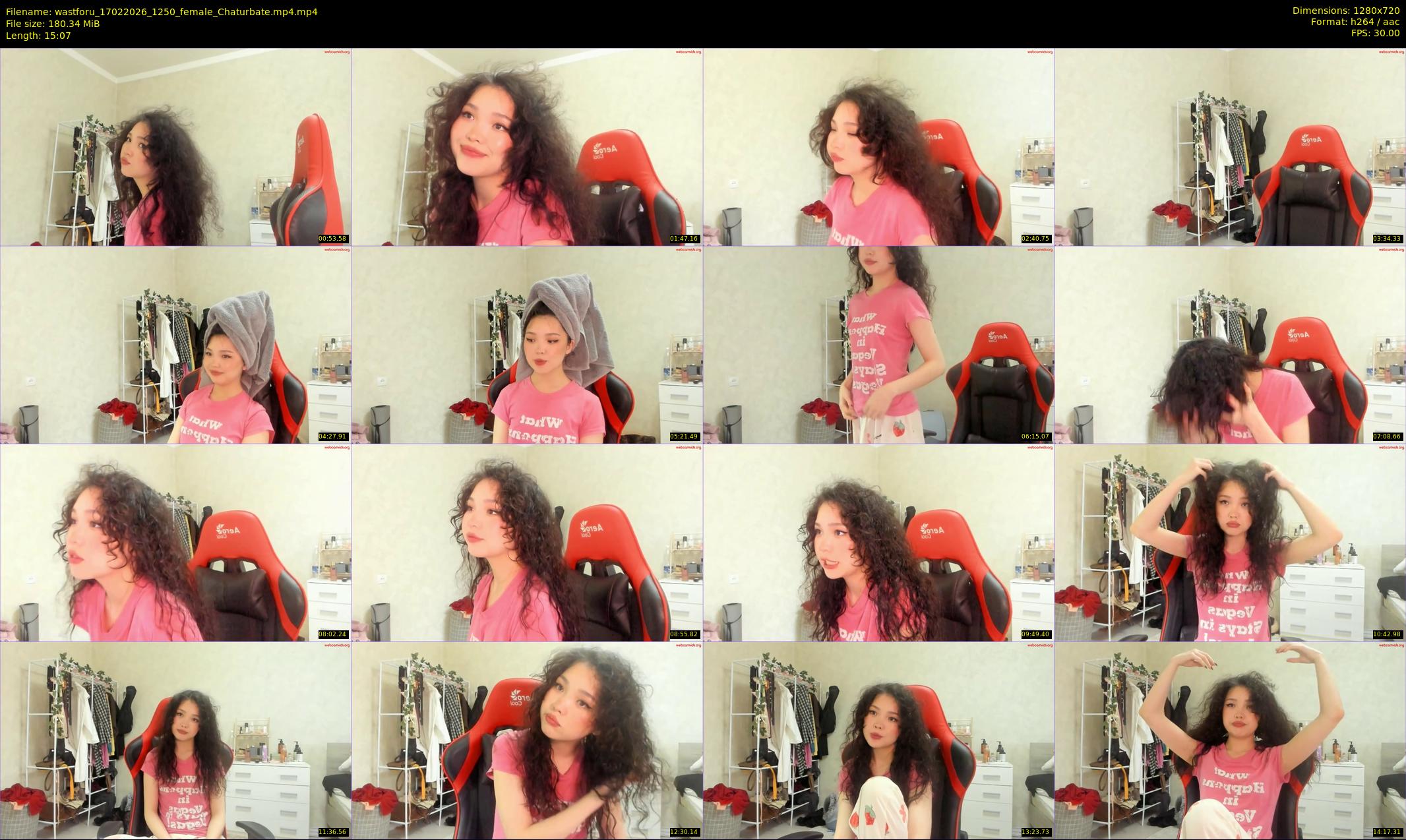 wastforu — 16 minute Chaturbate female cam show recording, 720p, Feb 17, 2026