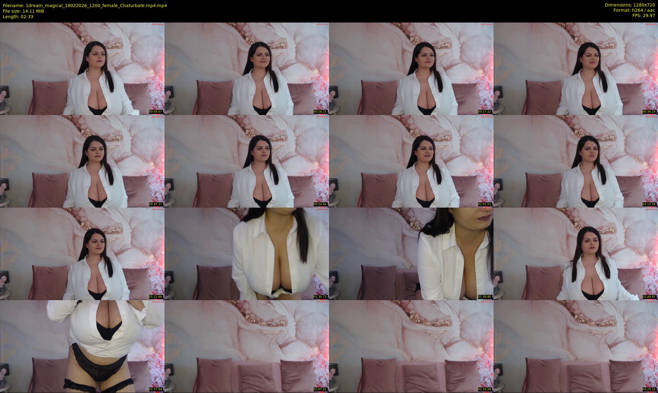 1dream_magical — 3 minute Chaturbate female cam show recording, 720p, Feb 18, 2026