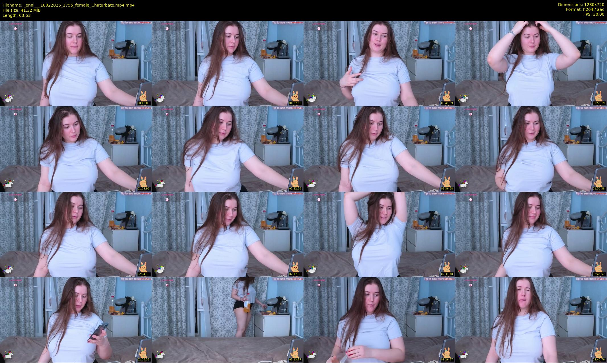 _enni__ — 4 minute Chaturbate female cam show recording, 720p, Feb 18, 2026