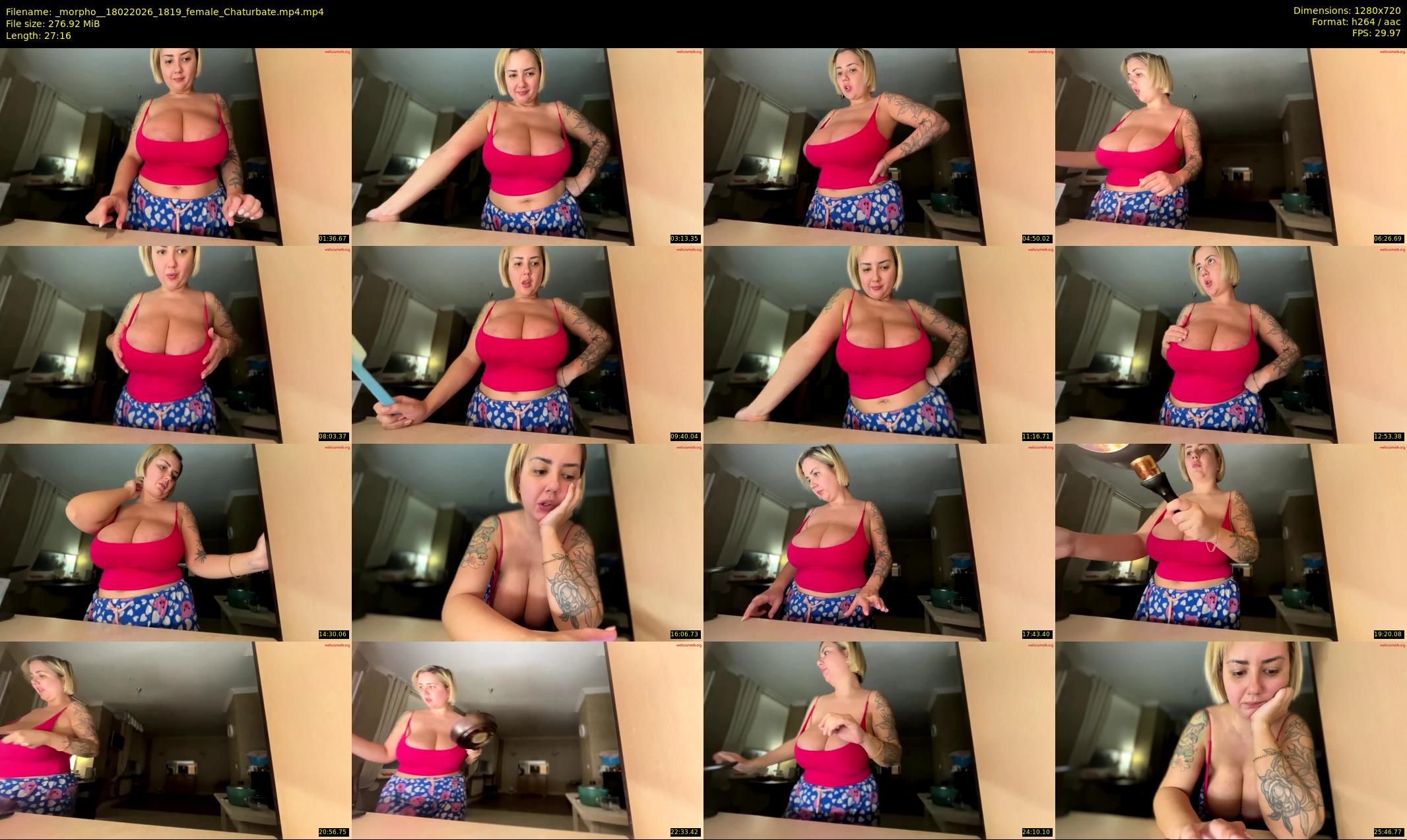 _morpho_ — 28 minute Chaturbate female cam show recording, 720p, Feb 18, 2026