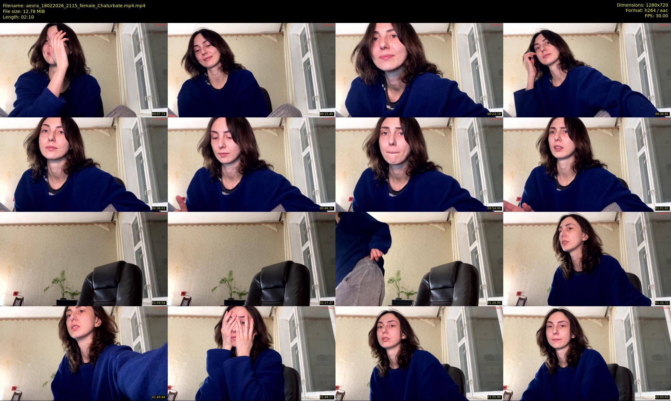 aevra — 3 minute Chaturbate female cam show recording, 720p, Feb 18, 2026
