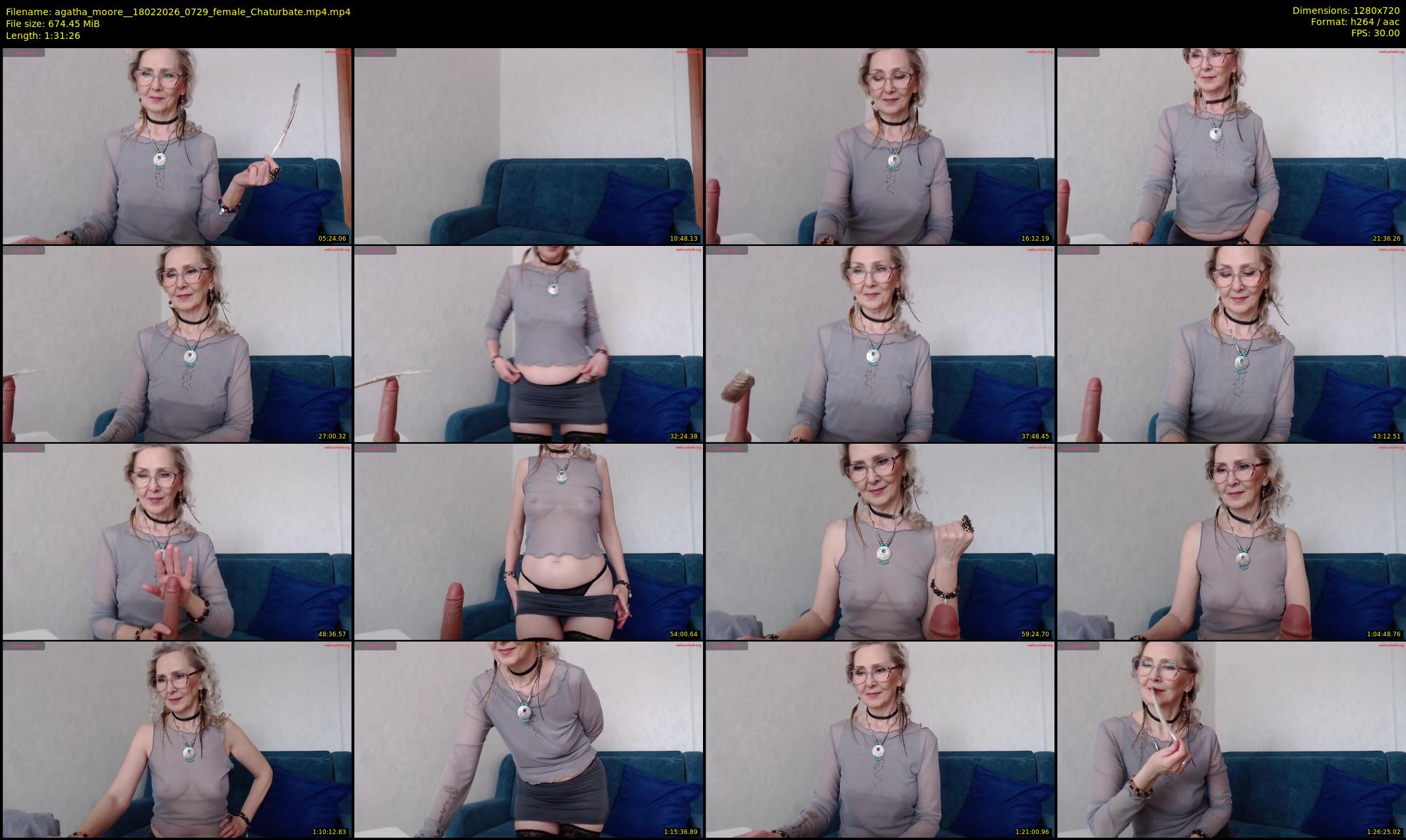 agatha_moore_ — 92 minute Chaturbate female cam show recording, 720p, Feb 18, 2026