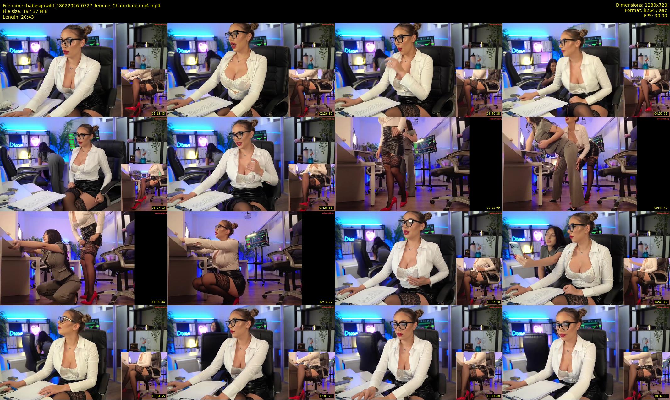 babesgowild — 21 minute Chaturbate couple cam show recording, 720p, Feb 18, 2026