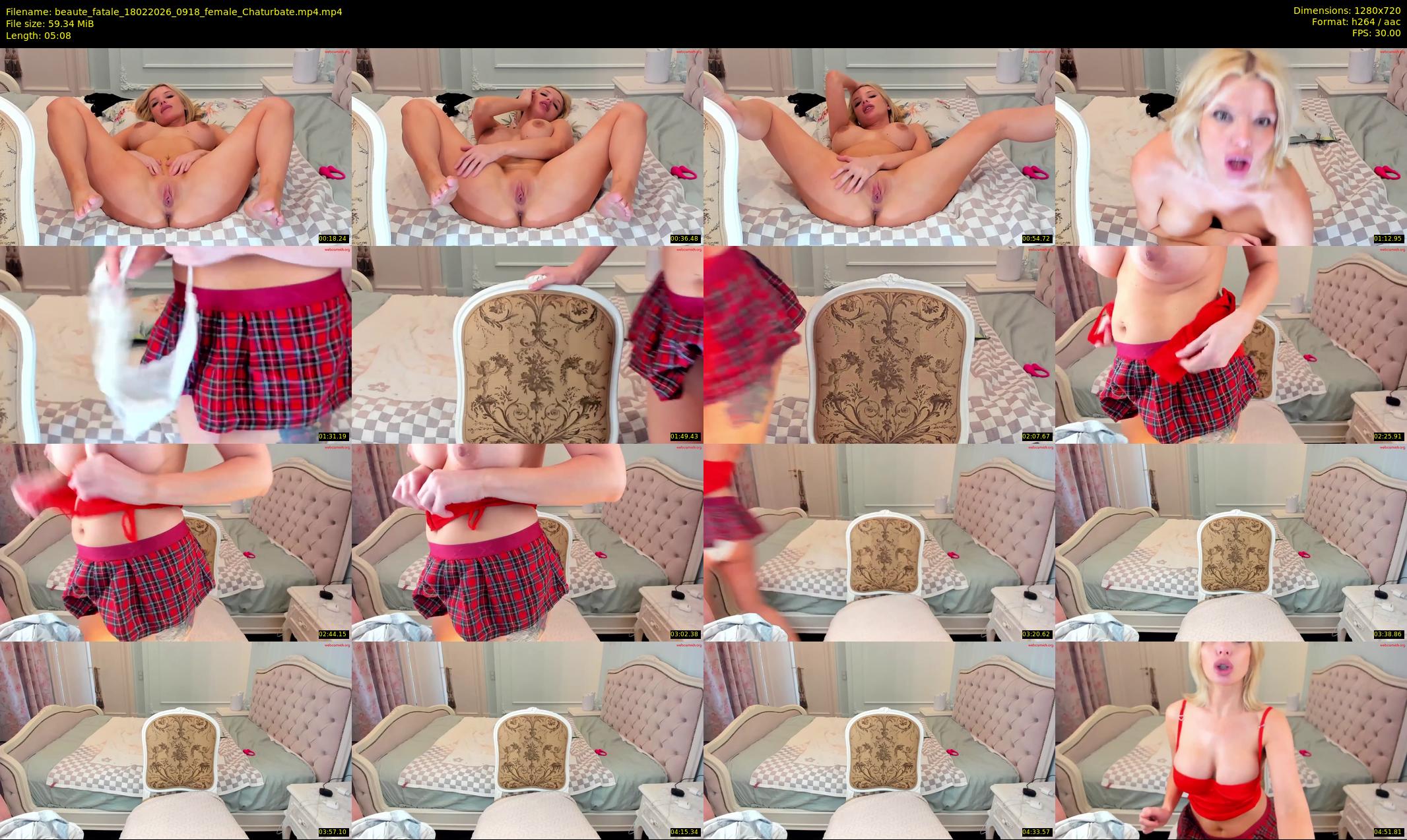 beaute_fatale — 6 minute Chaturbate female cam show recording, 720p, Feb 18, 2026