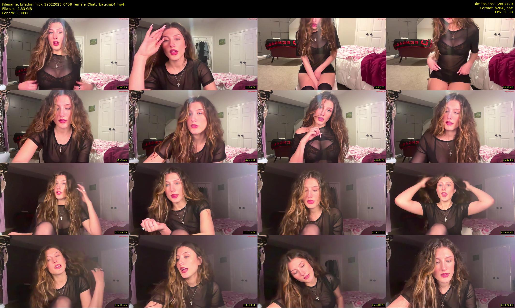 briadominick — 120 minute Chaturbate couple cam show recording, 720p, Feb 19, 2026
