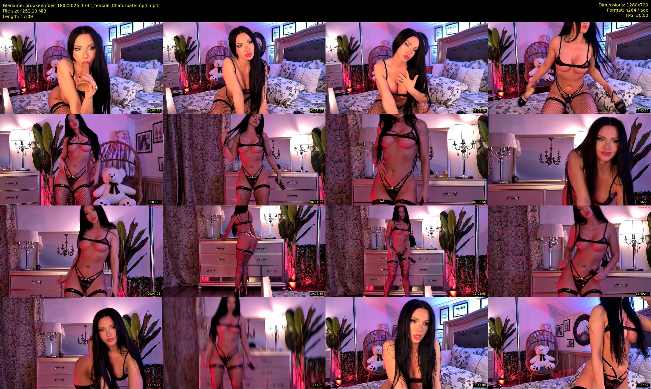 brookeember — 18 minute Chaturbate female cam show recording, 720p, Feb 18, 2026