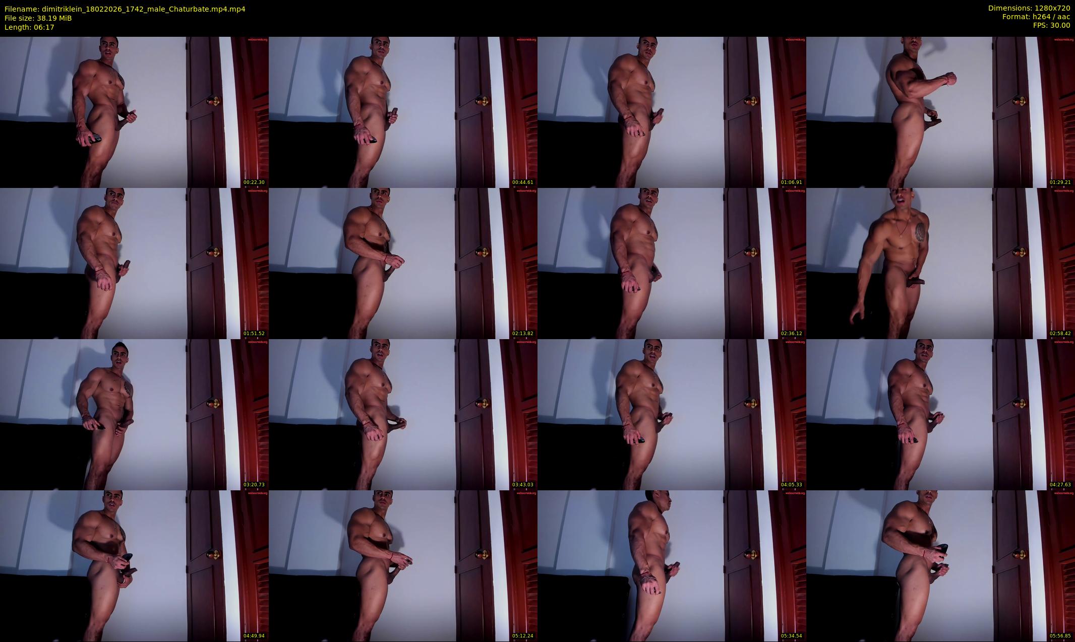 dimitriklein — 7 minute Chaturbate male cam show recording, 720p, Feb 18, 2026