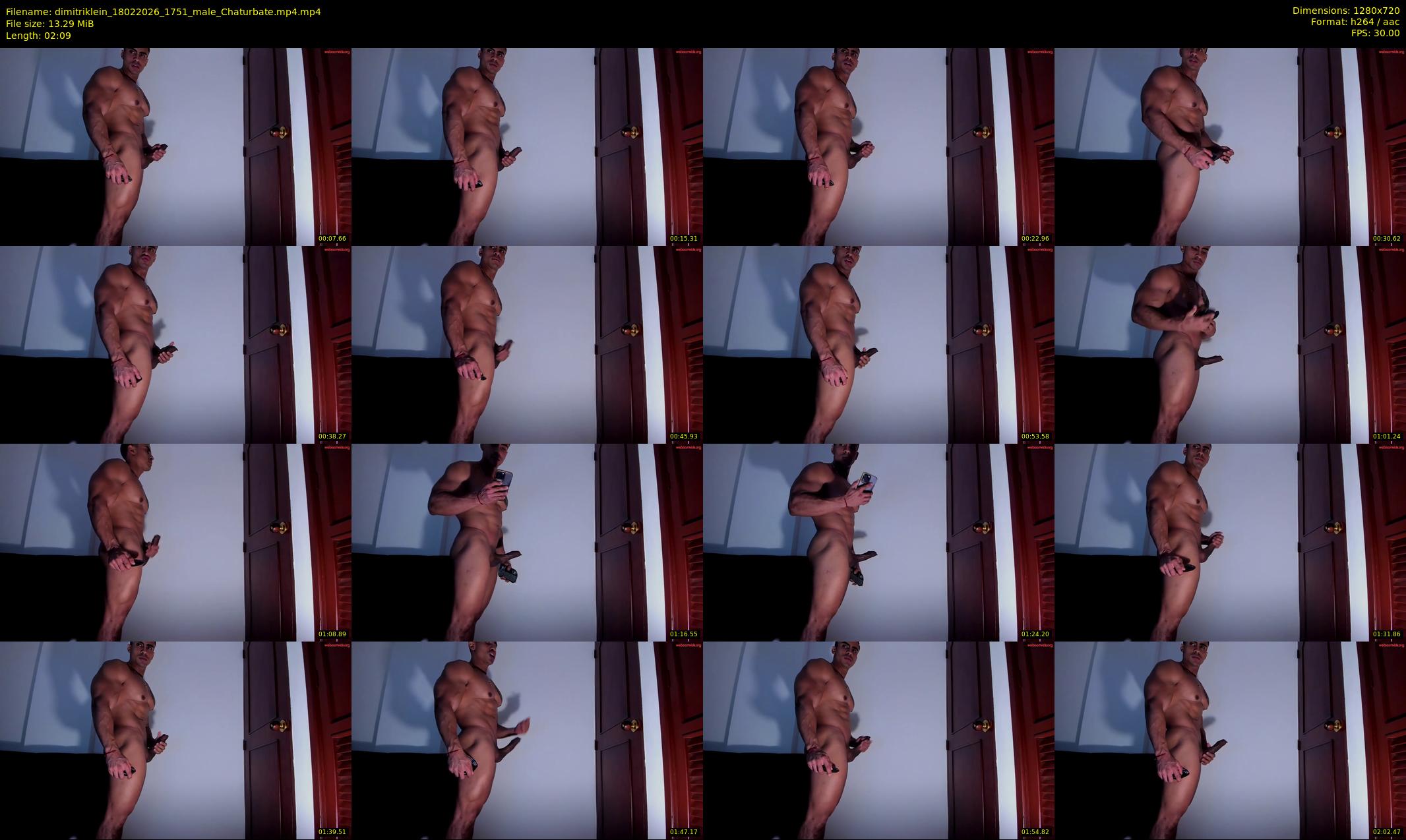 dimitriklein — 3 minute Chaturbate male cam show recording, 720p, Feb 18, 2026
