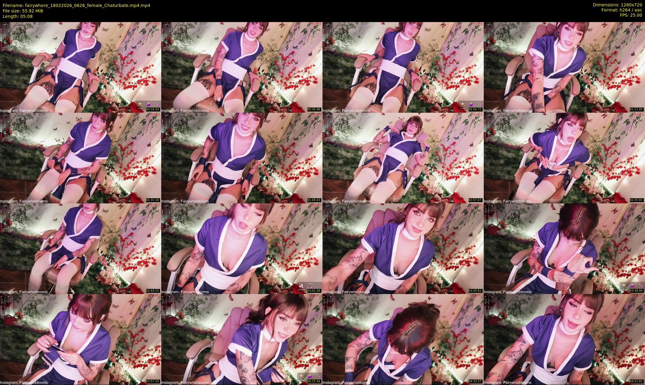 fairywhore — 6 minute Chaturbate female cam show recording, 720p, Feb 18, 2026