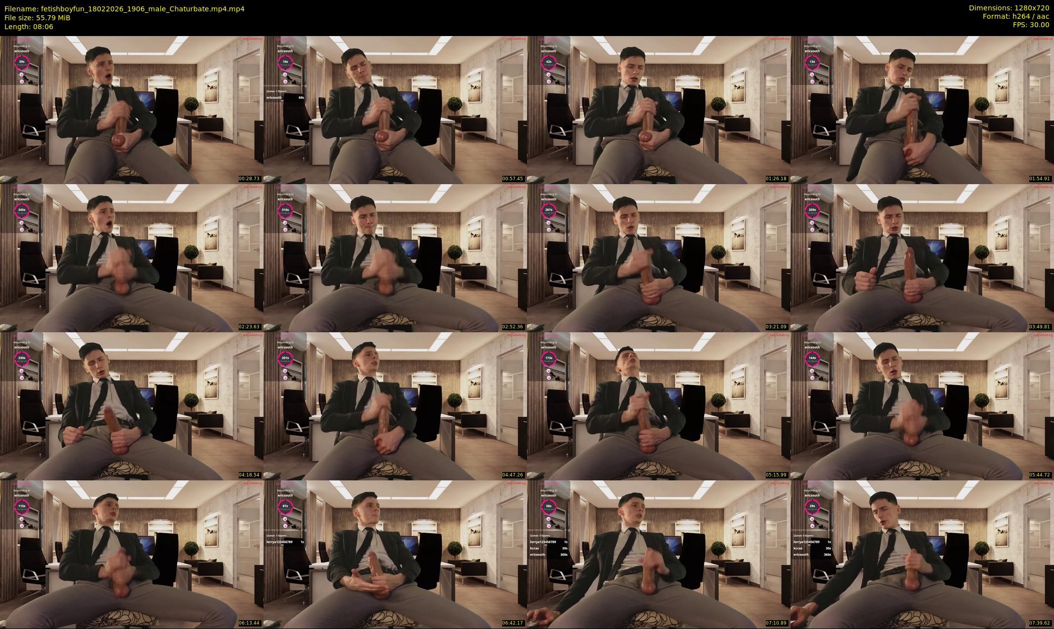 fetishboyfun — 9 minute Chaturbate male cam show recording, 720p, Feb 18, 2026