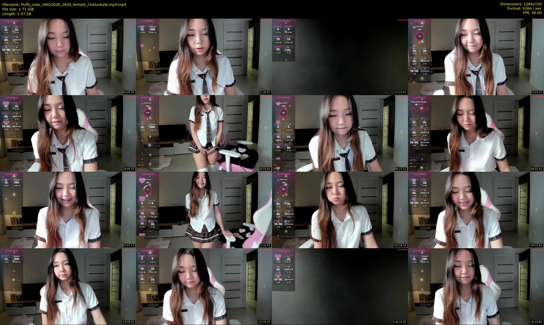 fluffy_rose — 98 minute Chaturbate female cam show recording, 720p, Feb 18, 2026
