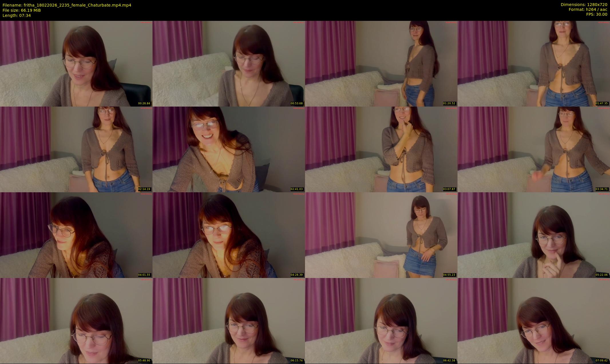 fritha — 8 minute Chaturbate female cam show recording, 720p, Feb 18, 2026