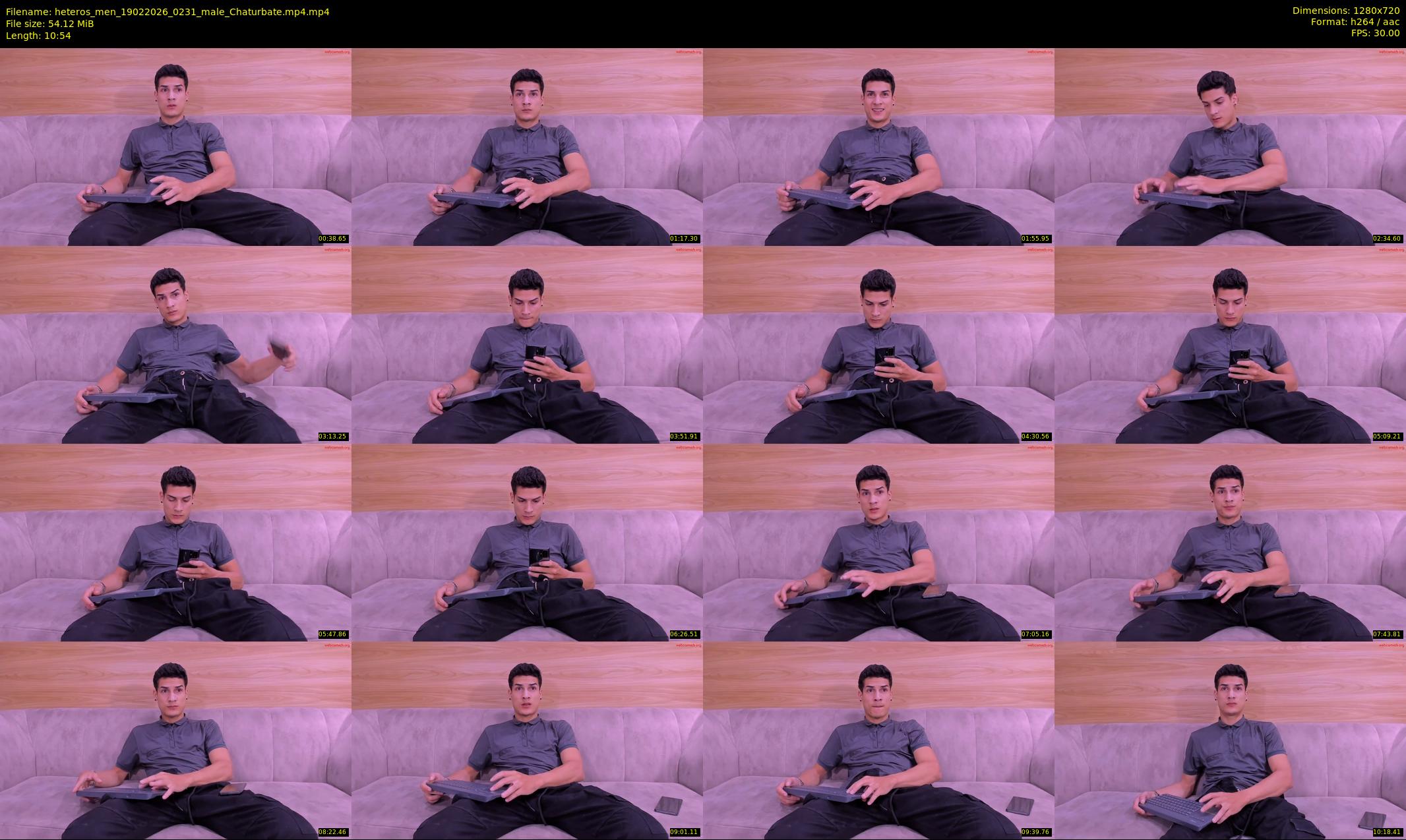 heteros_men — 11 minute Chaturbate male cam show recording, 720p, Feb 19, 2026
