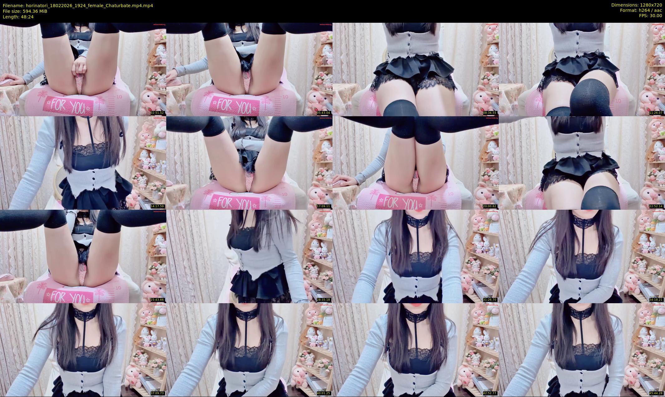 horinatori — 49 minute Chaturbate female cam show recording, 720p, Feb 18, 2026
