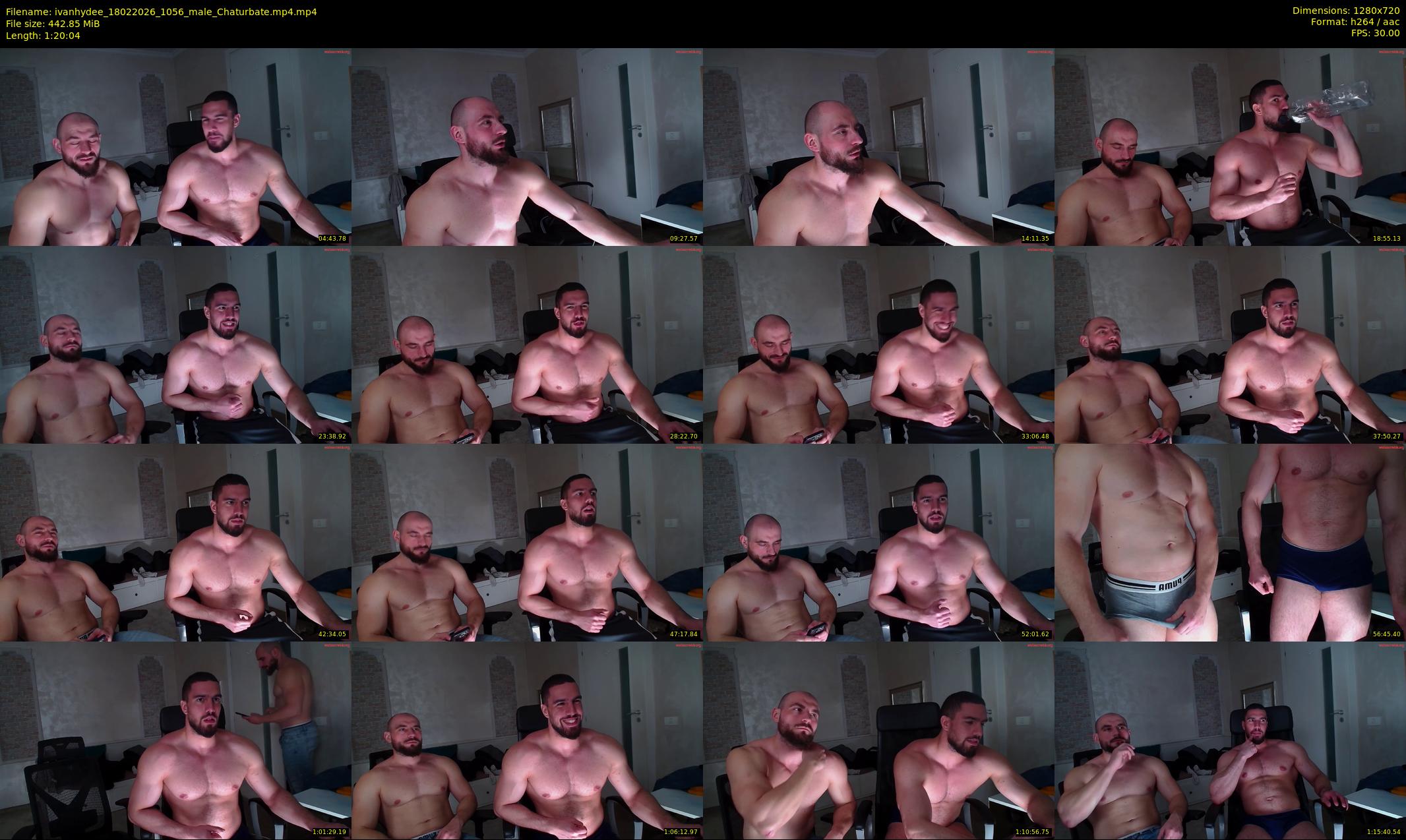 ivanhydee — 81 minute Chaturbate male cam show recording, 720p, Feb 18, 2026