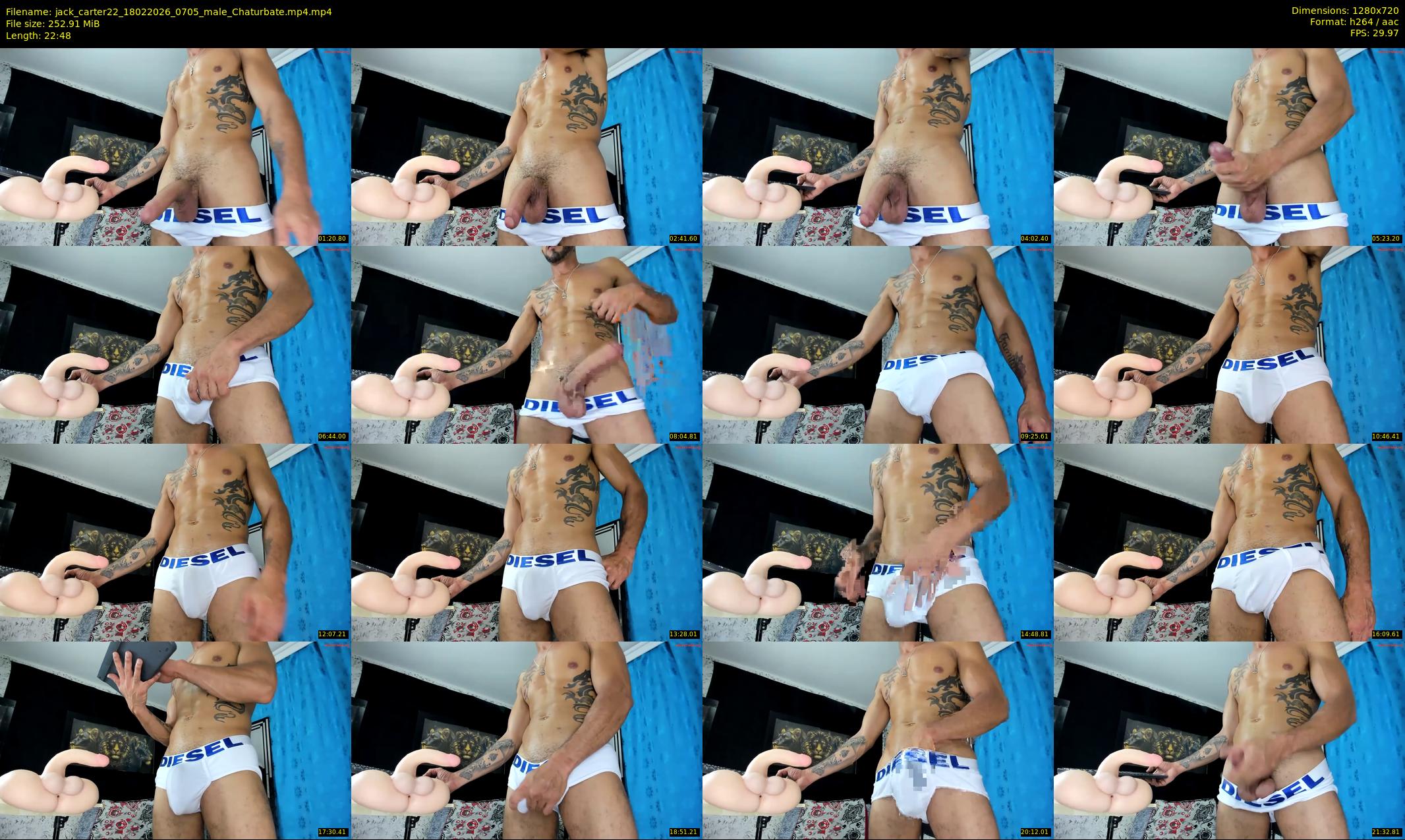 jack_carter22 — 23 minute Chaturbate male cam show recording, 720p, Feb 18, 2026