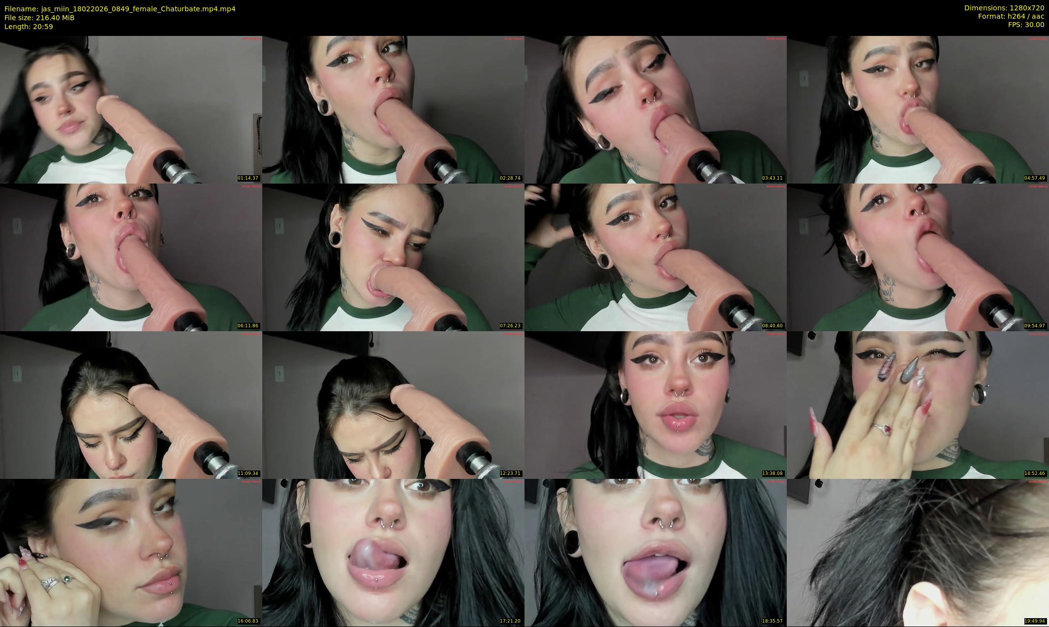 jas_miin — 21 minute Chaturbate female cam show recording, 720p, Feb 18, 2026