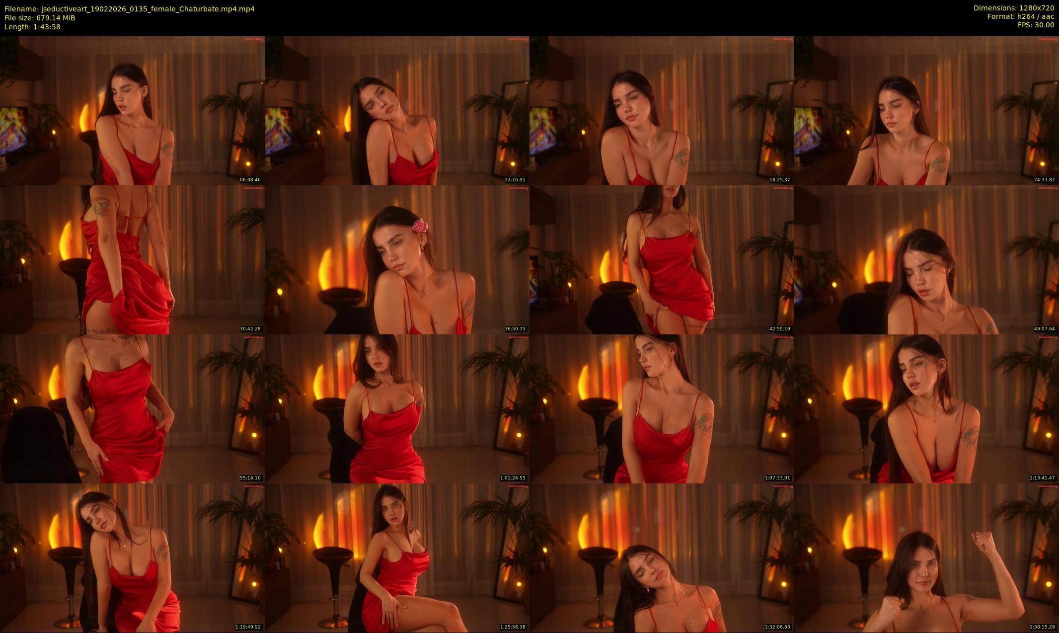 jseductiveart — 104 minute Chaturbate female cam show recording, 720p, Feb 19, 2026