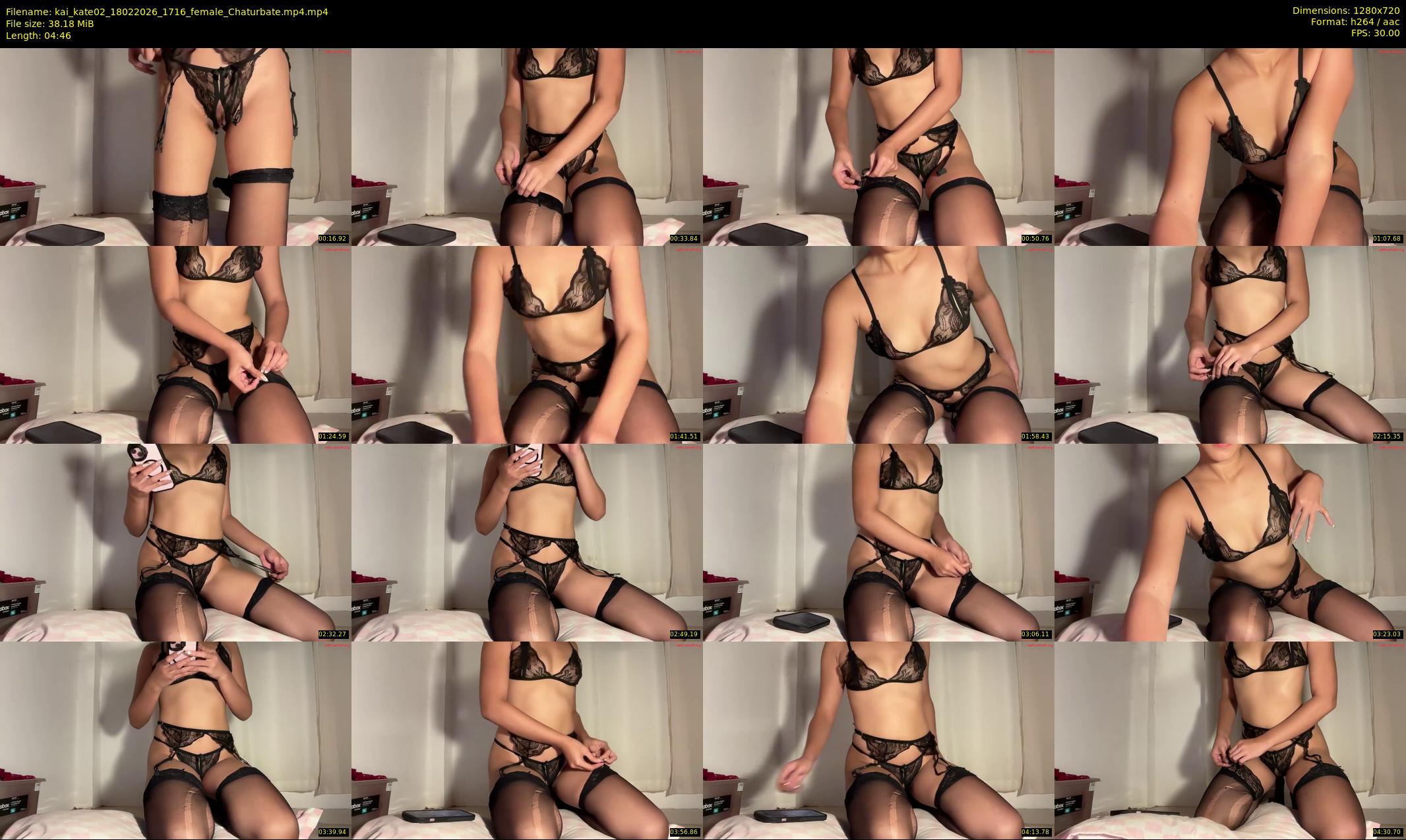 kai_kate02 — 5 minute Chaturbate female cam show recording, 720p, Feb 18, 2026