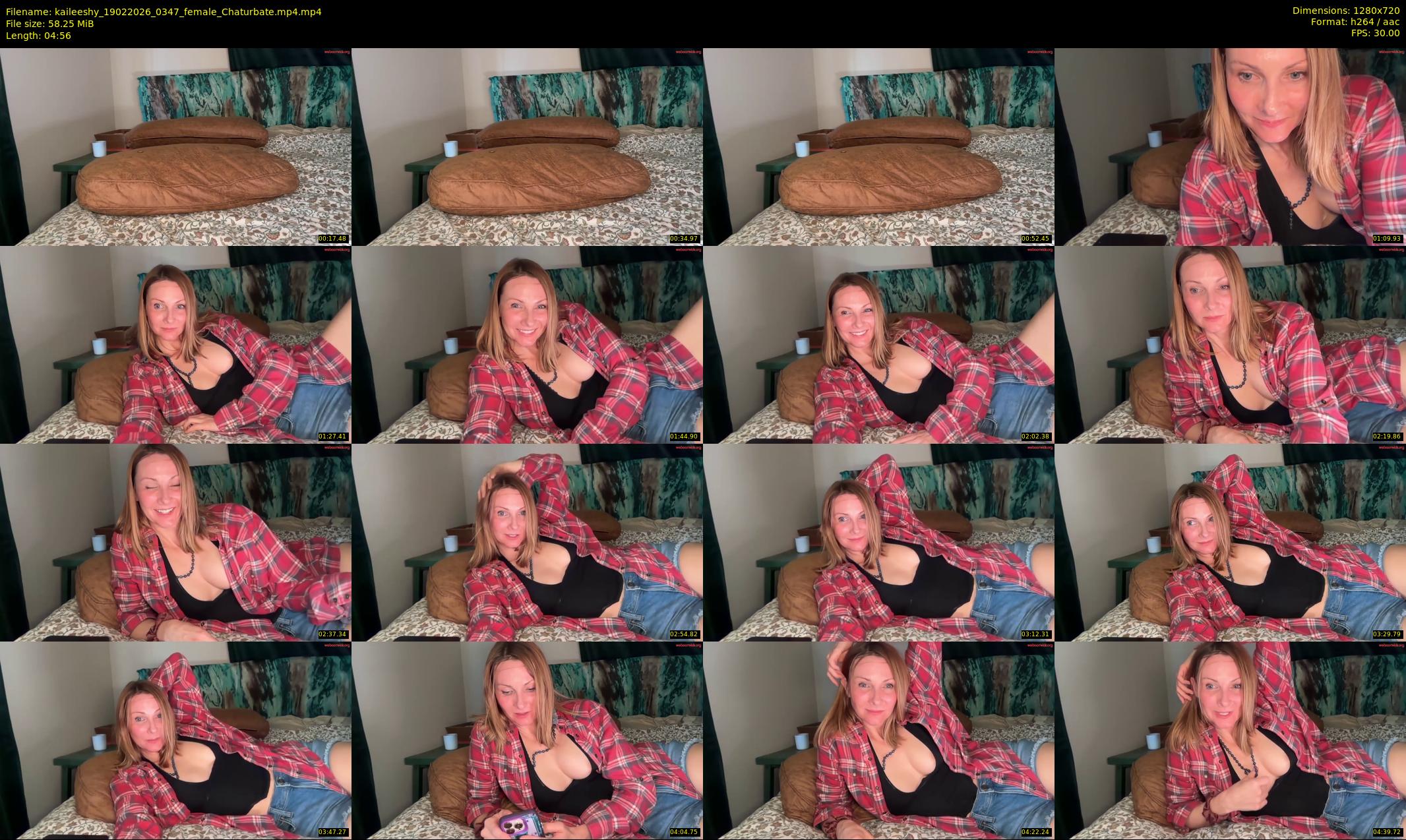 kaileeshy — 5 minute Chaturbate female cam show recording, 720p, Feb 19, 2026