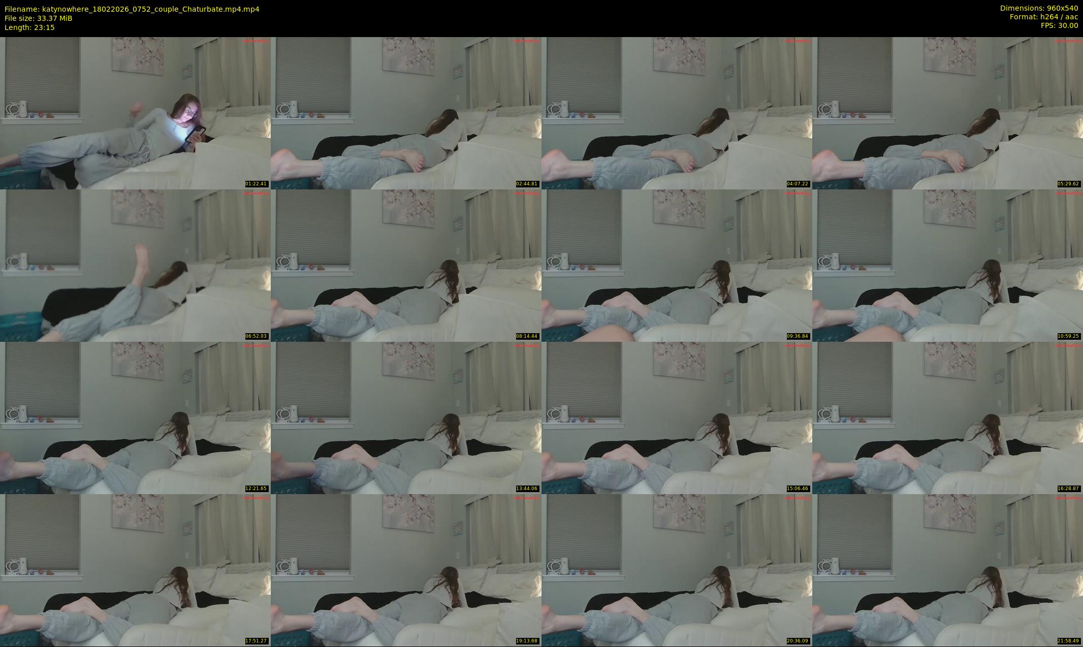 katynowhere — 24 minute Chaturbate female cam show recording, 480p, Feb 18, 2026