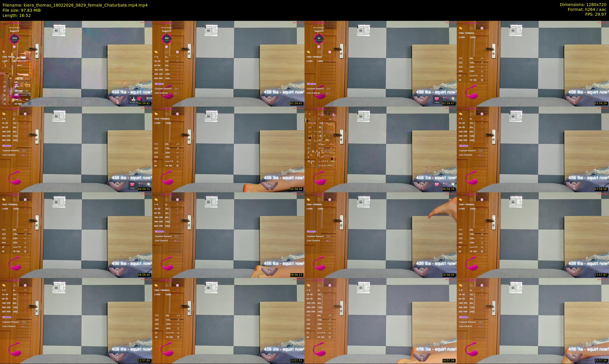 kiera_thomas — 17 minute Chaturbate couple cam show recording, 720p, Feb 18, 2026