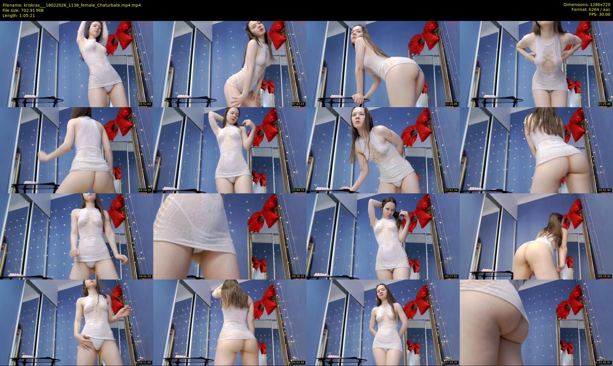 kriskras__ — 66 minute Chaturbate female cam show recording, 720p, Feb 18, 2026