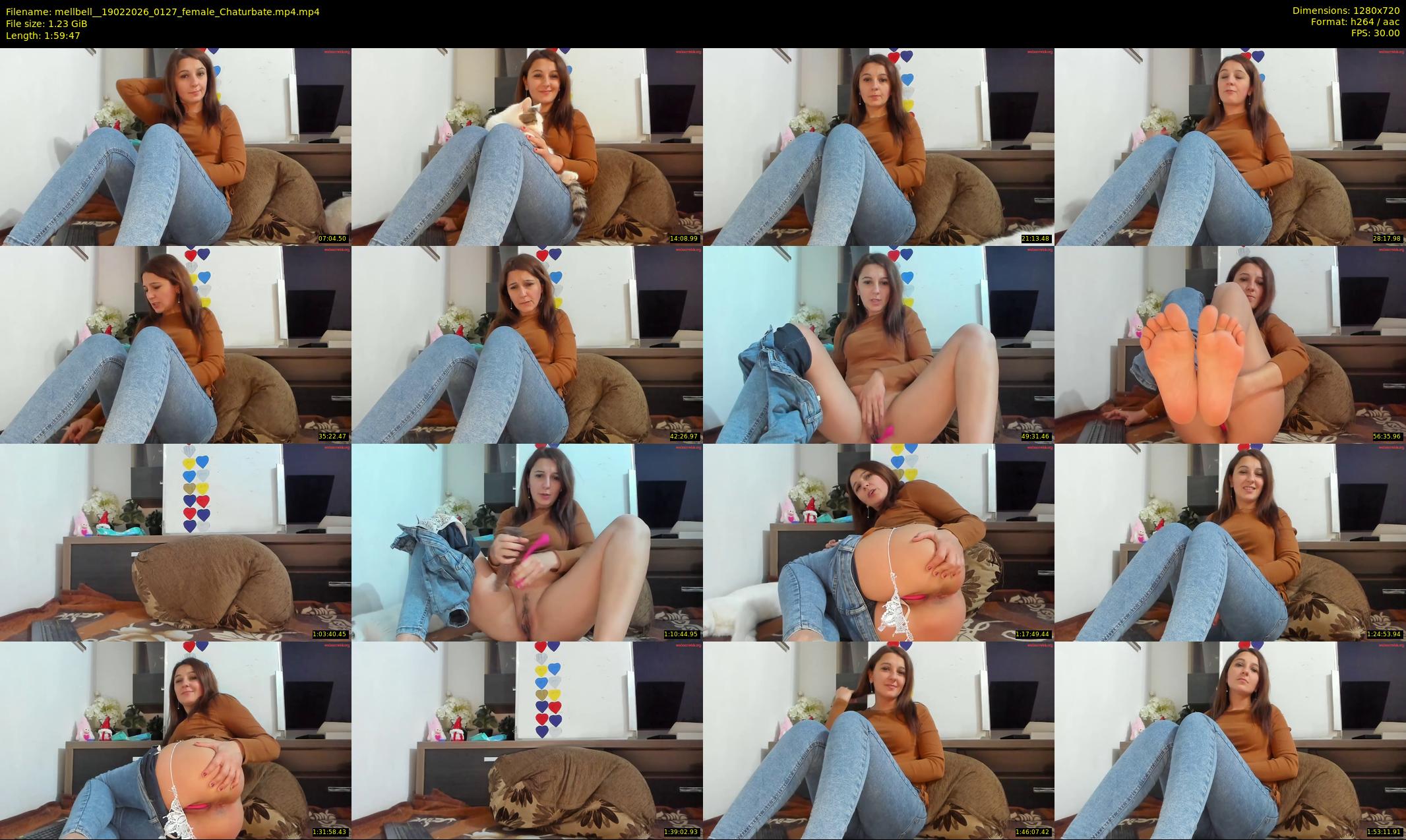 mellbell_ — 120 minute Chaturbate female cam show recording, 720p, Feb 19, 2026