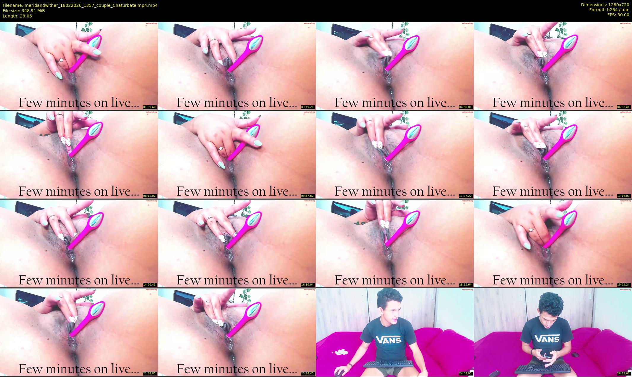 meridandwither — 29 minute Chaturbate couple cam show recording, 720p, Feb 18, 2026