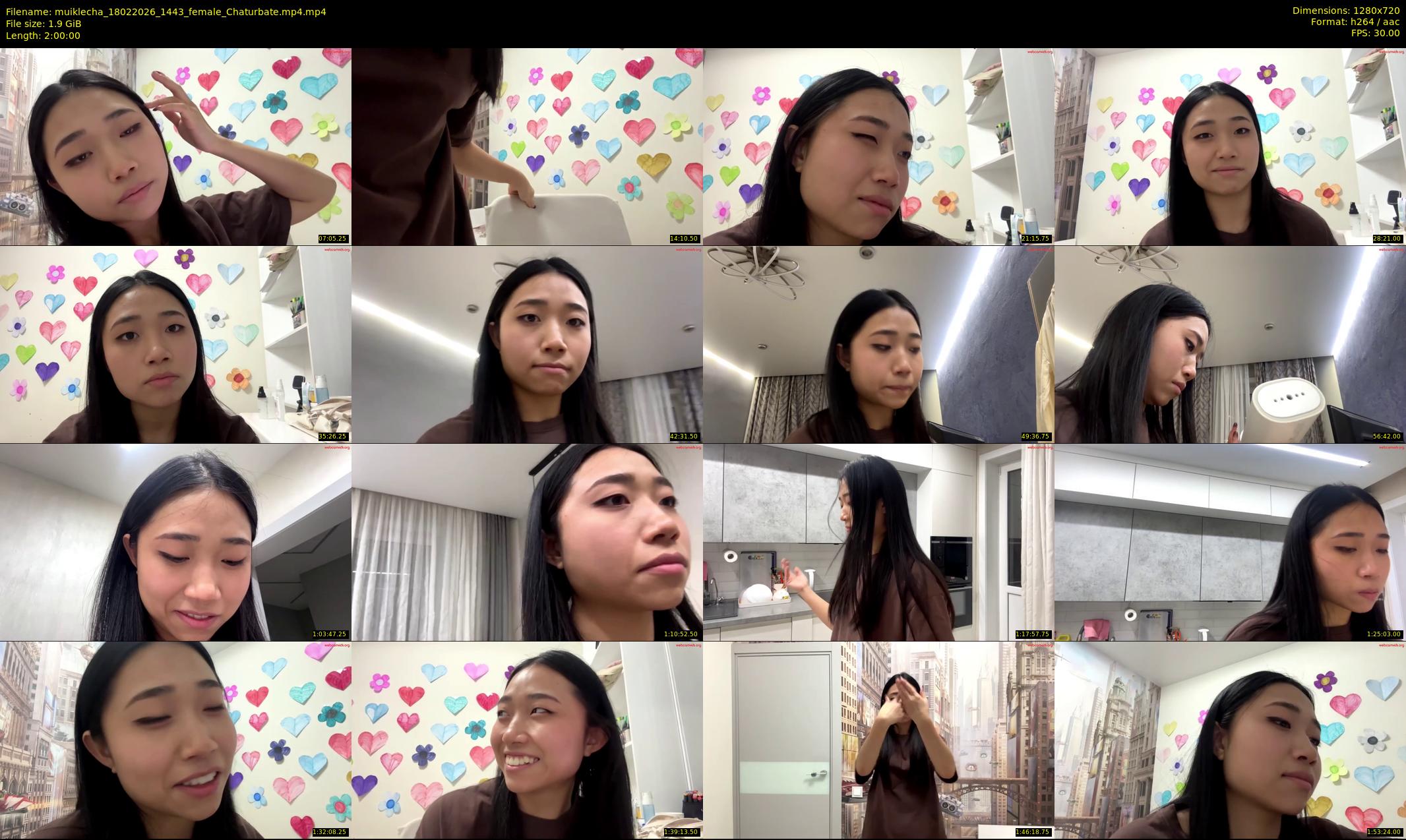 muiklecha — 120 minute Chaturbate female cam show recording, 720p, Feb 18, 2026