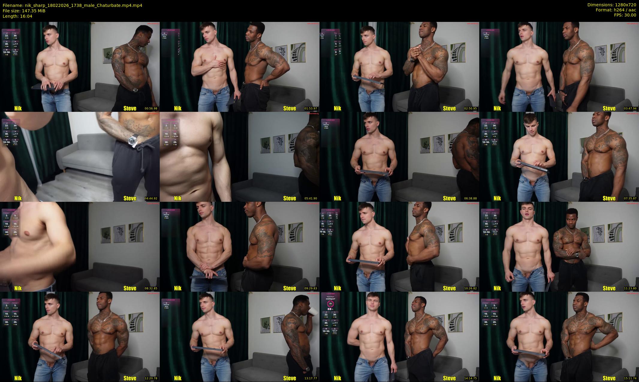 nik_sharp — 17 minute Chaturbate male cam show recording, 720p, Feb 18, 2026