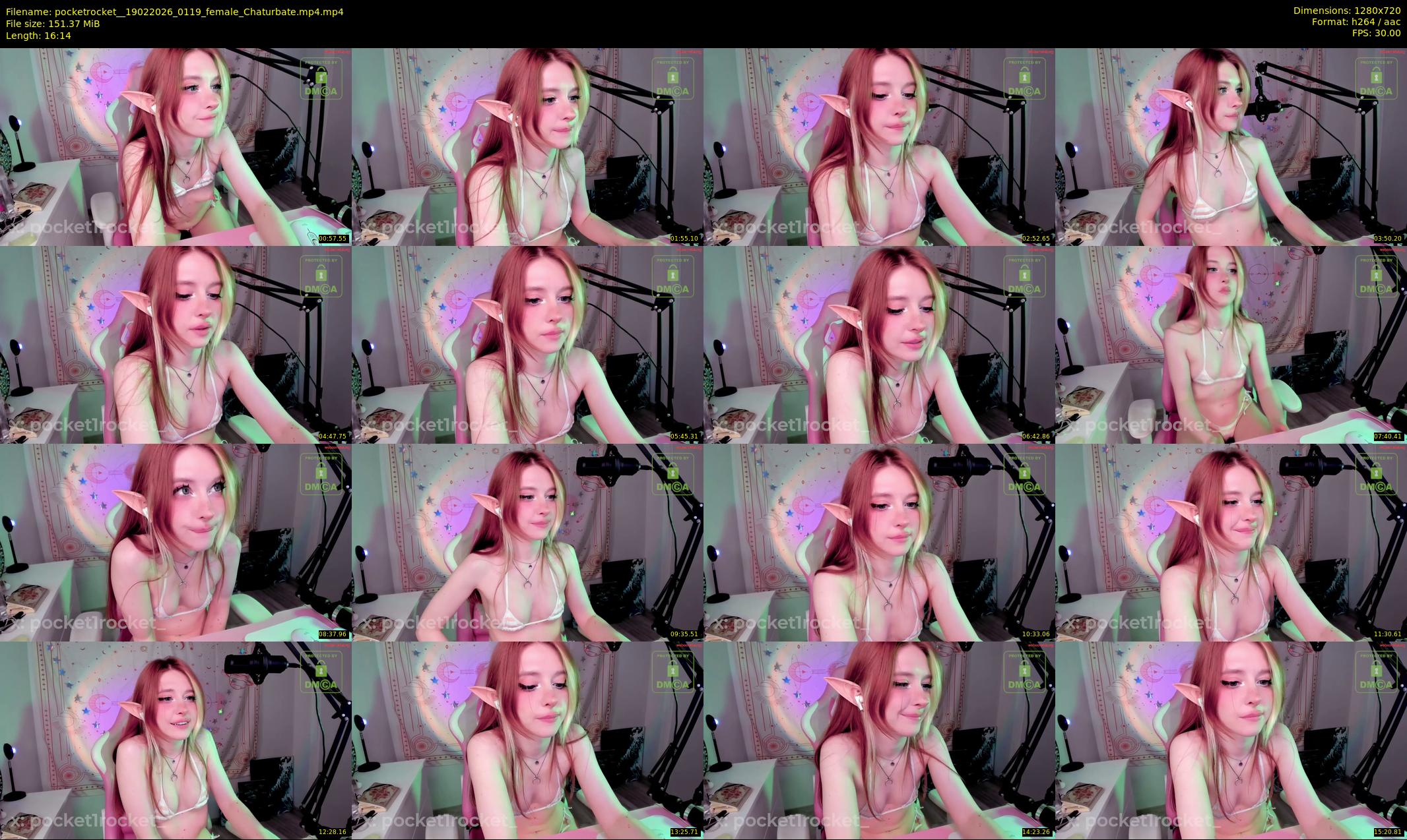 pocketrocket_ — 17 minute Chaturbate female cam show recording, 720p, Feb 19, 2026