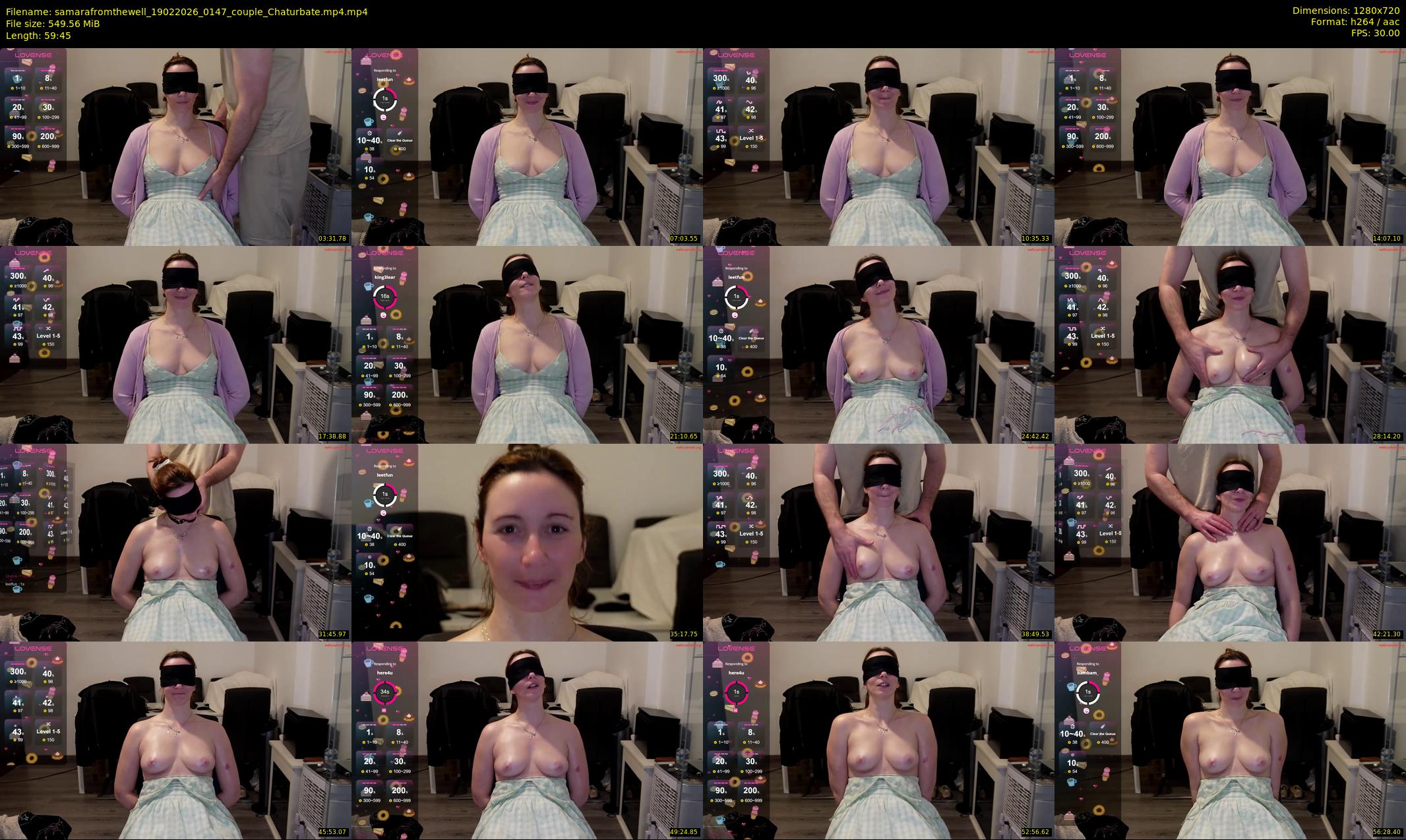 samarafromthewell — 60 minute Chaturbate female cam show recording, 720p, Feb 19, 2026